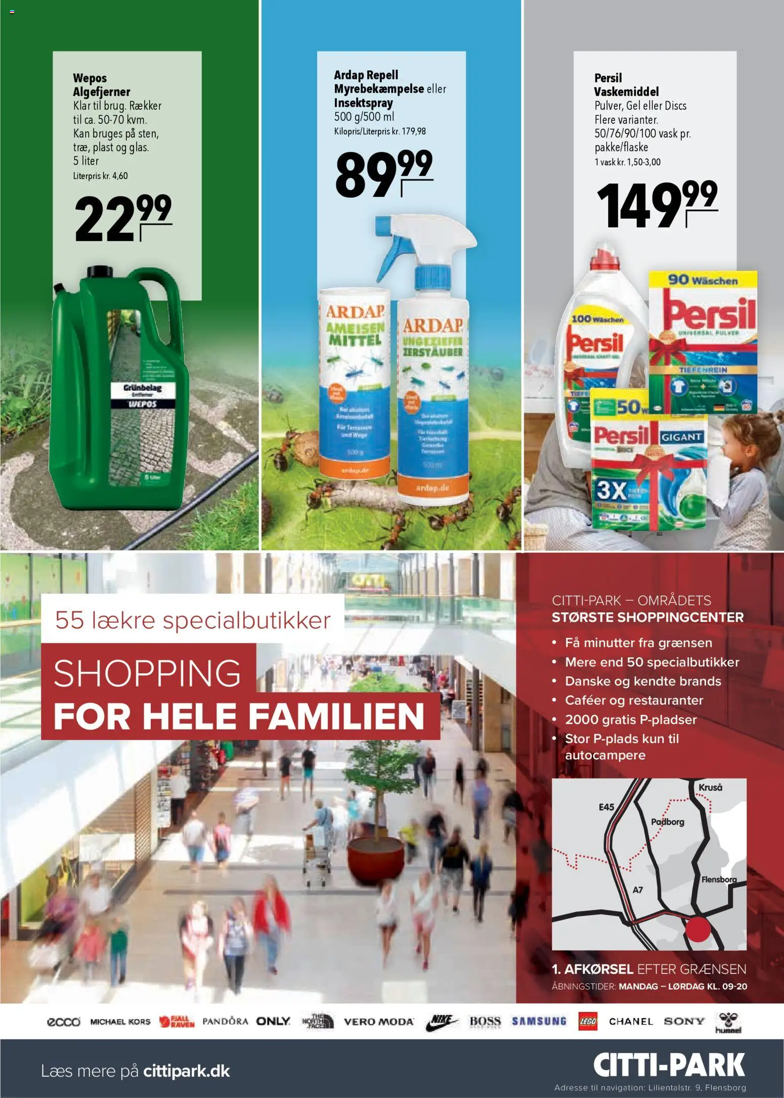 CITTI Markt Dänemark-Werbung – gültig ab 15.04.2026 | Seite: 15 | Produkte: Sony, Navigation, Samsung, Persil