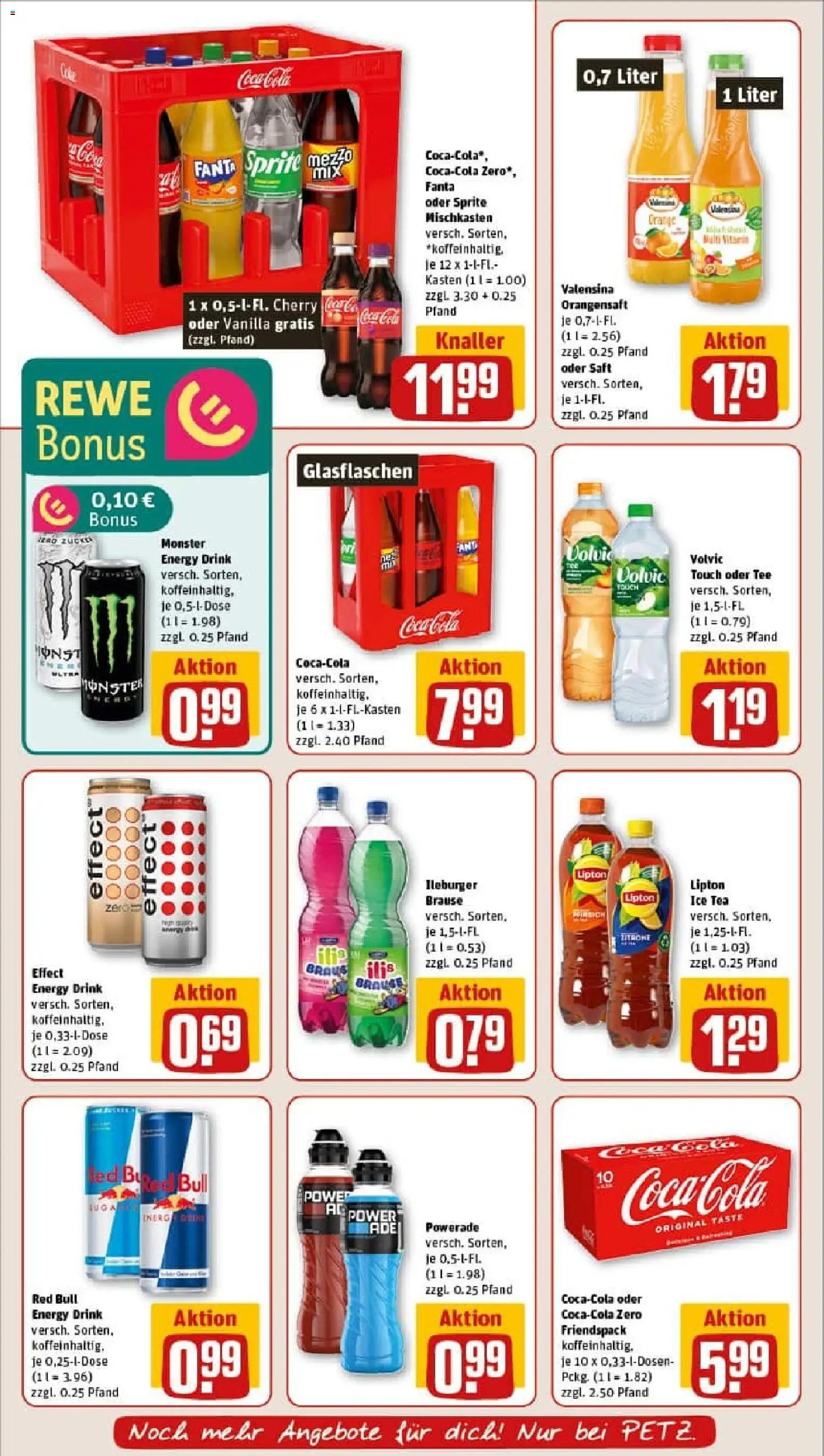 Rewe prospekt Pulsnitz	 – gültig ab 26.10.2025 | Seite: 22 | Produkte: Red bull, Energy, Valensina, Powerade