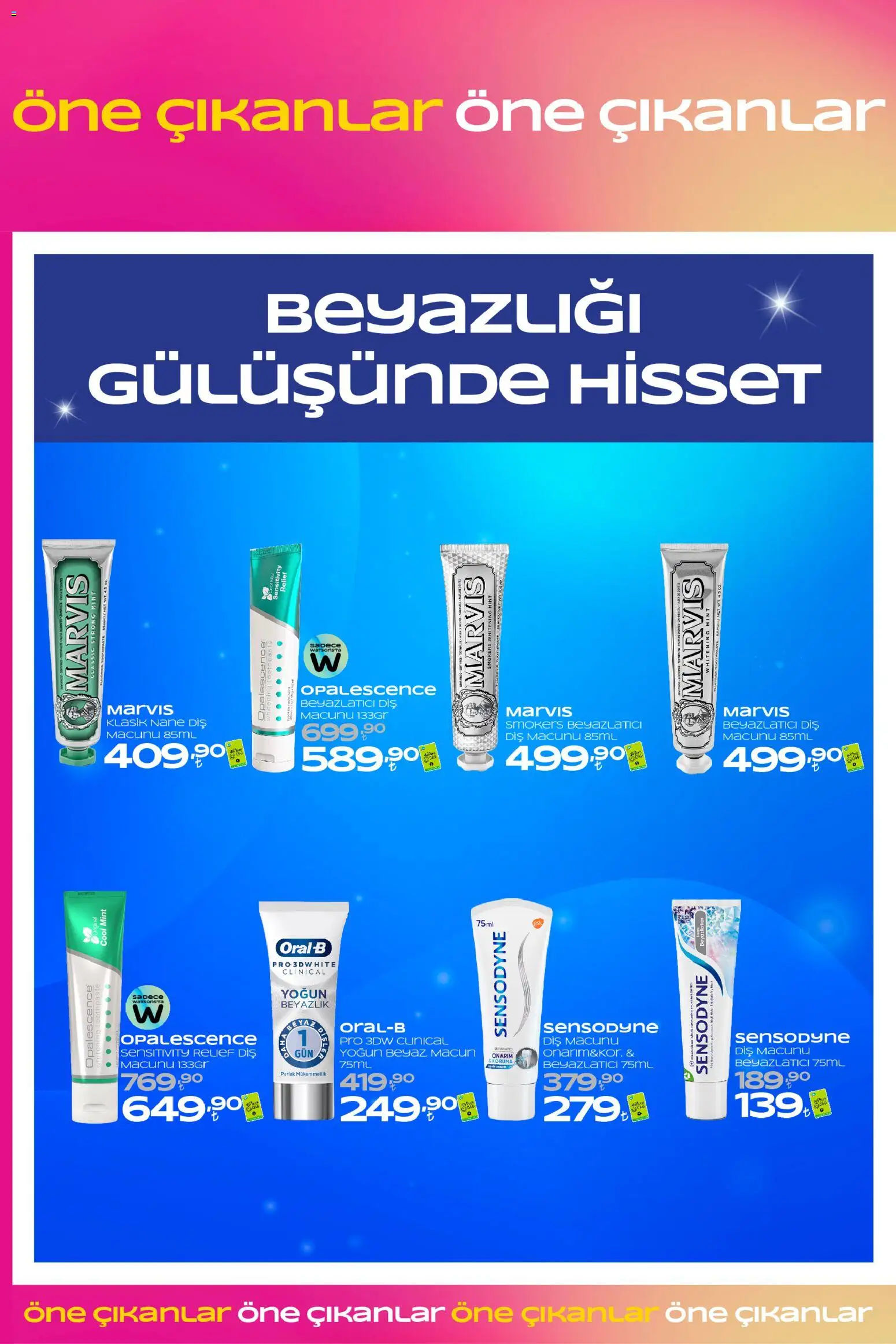 Watsons aktüel ürünler kataloğu yayımlandı! Bu hafta 02 - 28 Ocak 2026 günü Watsons indirimli ürünleri