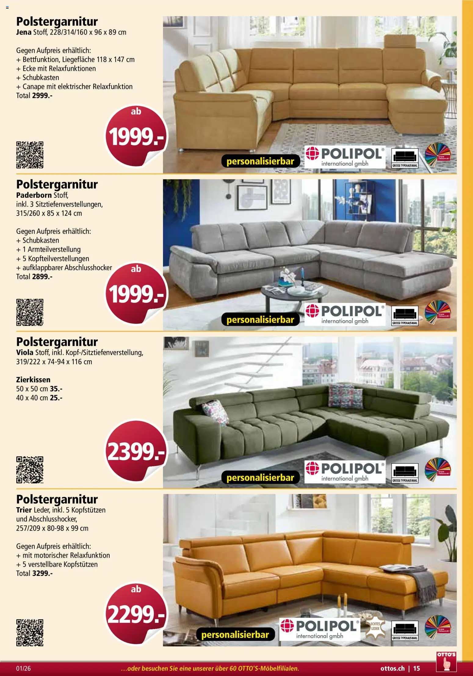 Otto's Aktionen Möbelflyer – gültig ab 01.01.2026 | Seite: 15