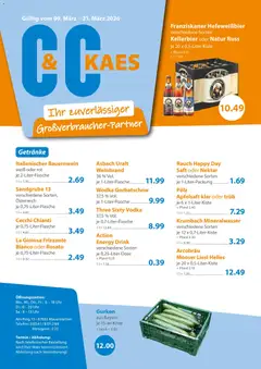 C&C Prospekt ab 09.03.2026 gültig