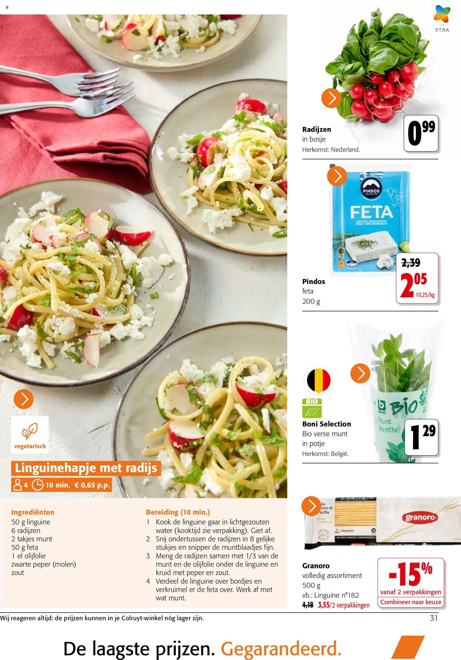 {H1} | Pagina: 31 | Producten: Feta, Zwarte Peper, Peper, Munt