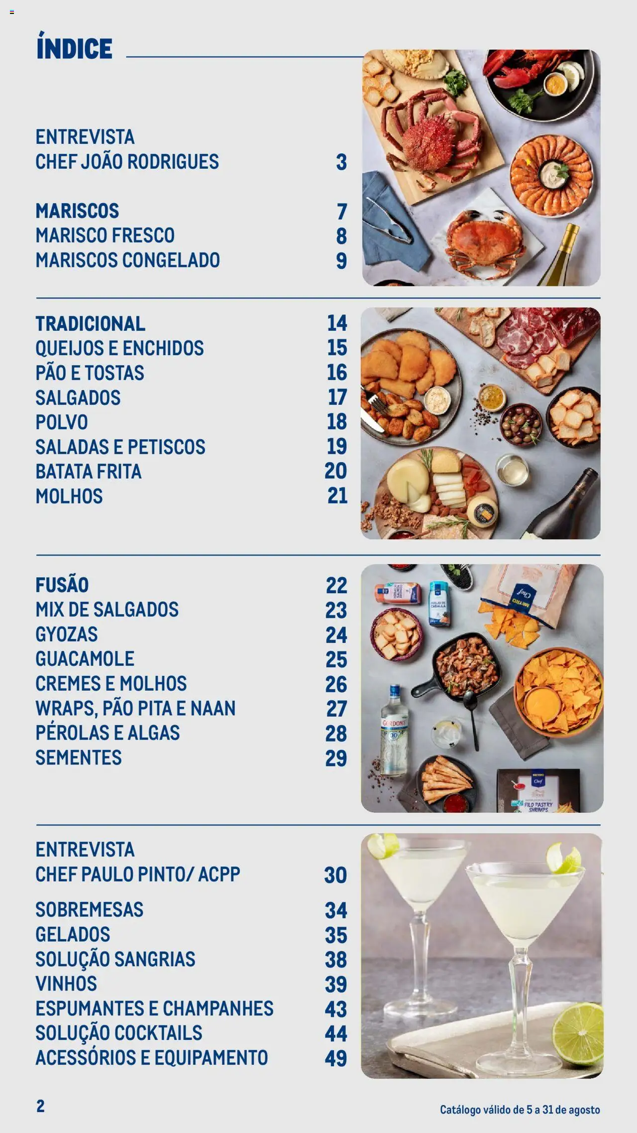 Makro - Especial Partilha à Mesa │ válido de 05.08.2025 | Página: 2 | Produtos: Batata, Tostas, Polvo, Saladas