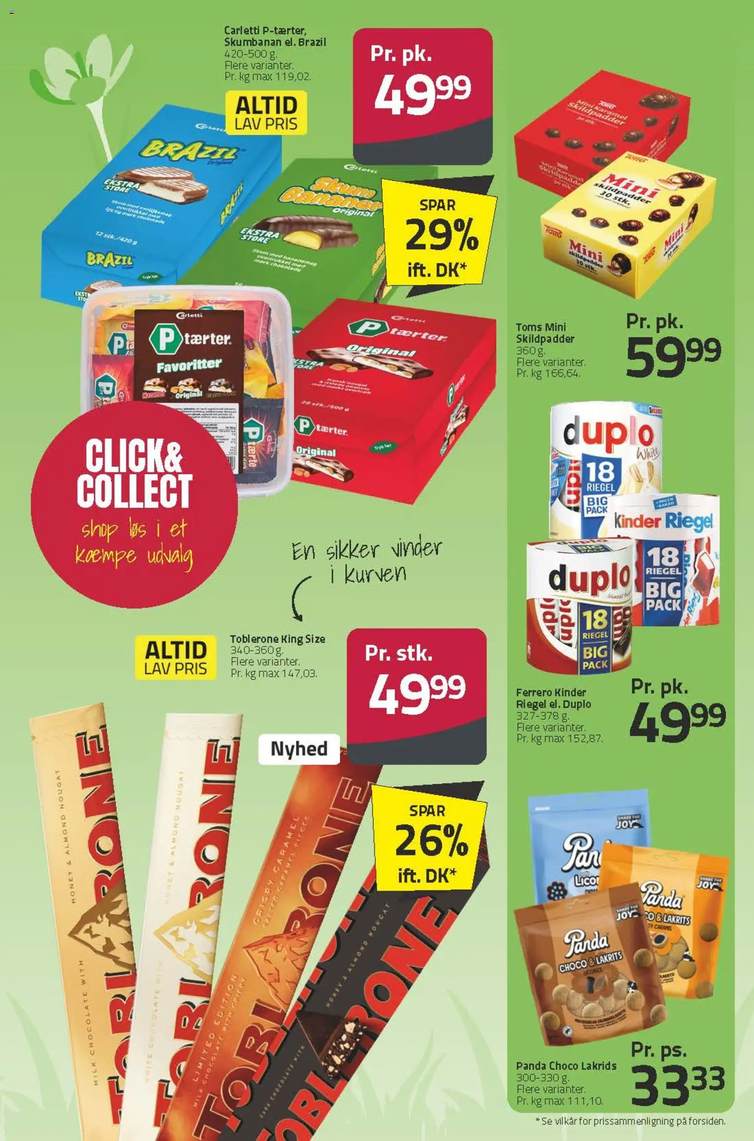 Fleggaard tilbudsavis – gyldig fra 08.04.2026 | Side: 3 | Produkter: Chokolade, Lakrids, Nougat