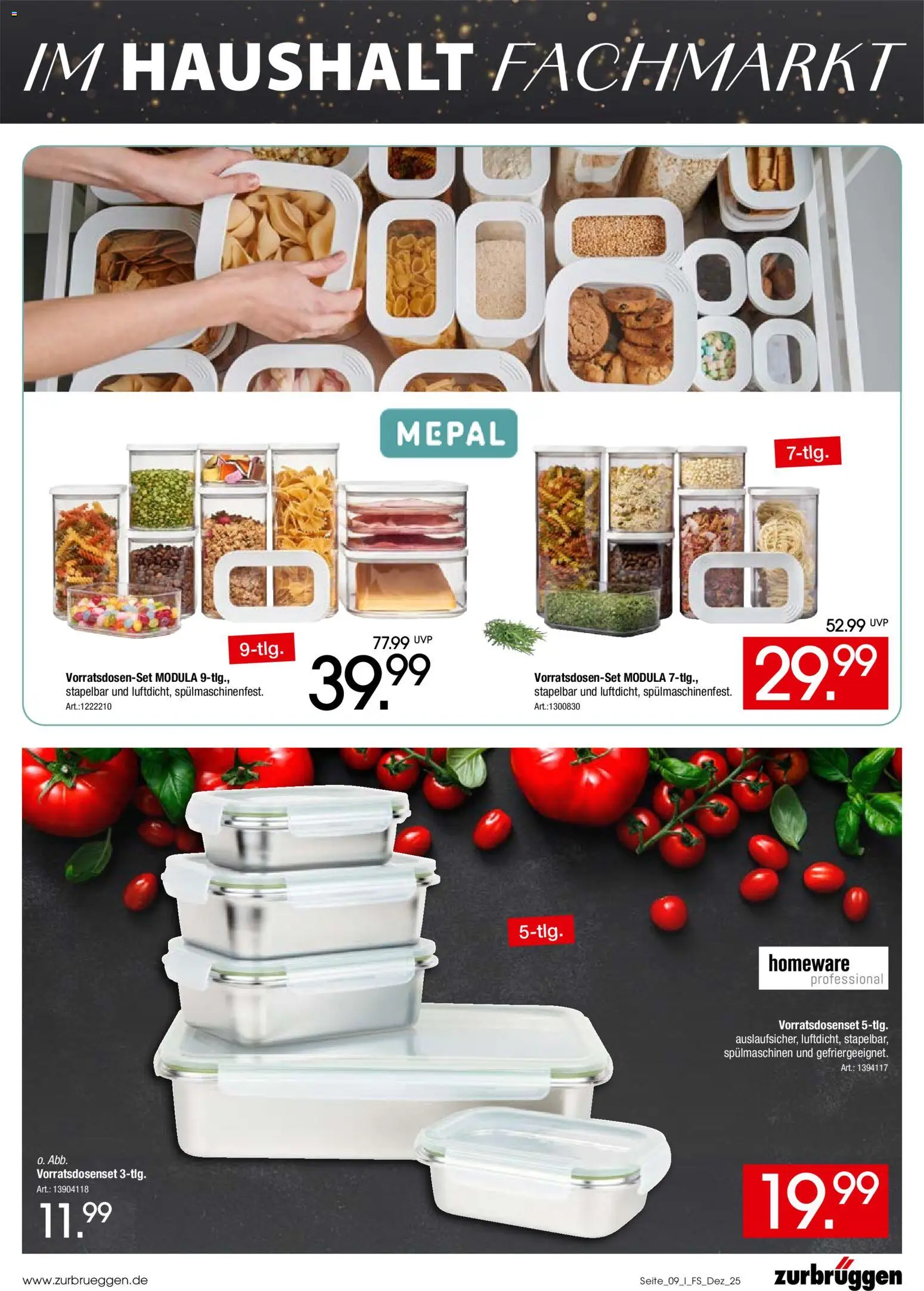 Zurbrüggen  Marken-Spezial – gültig ab 02.12.2025 | Seite: 9