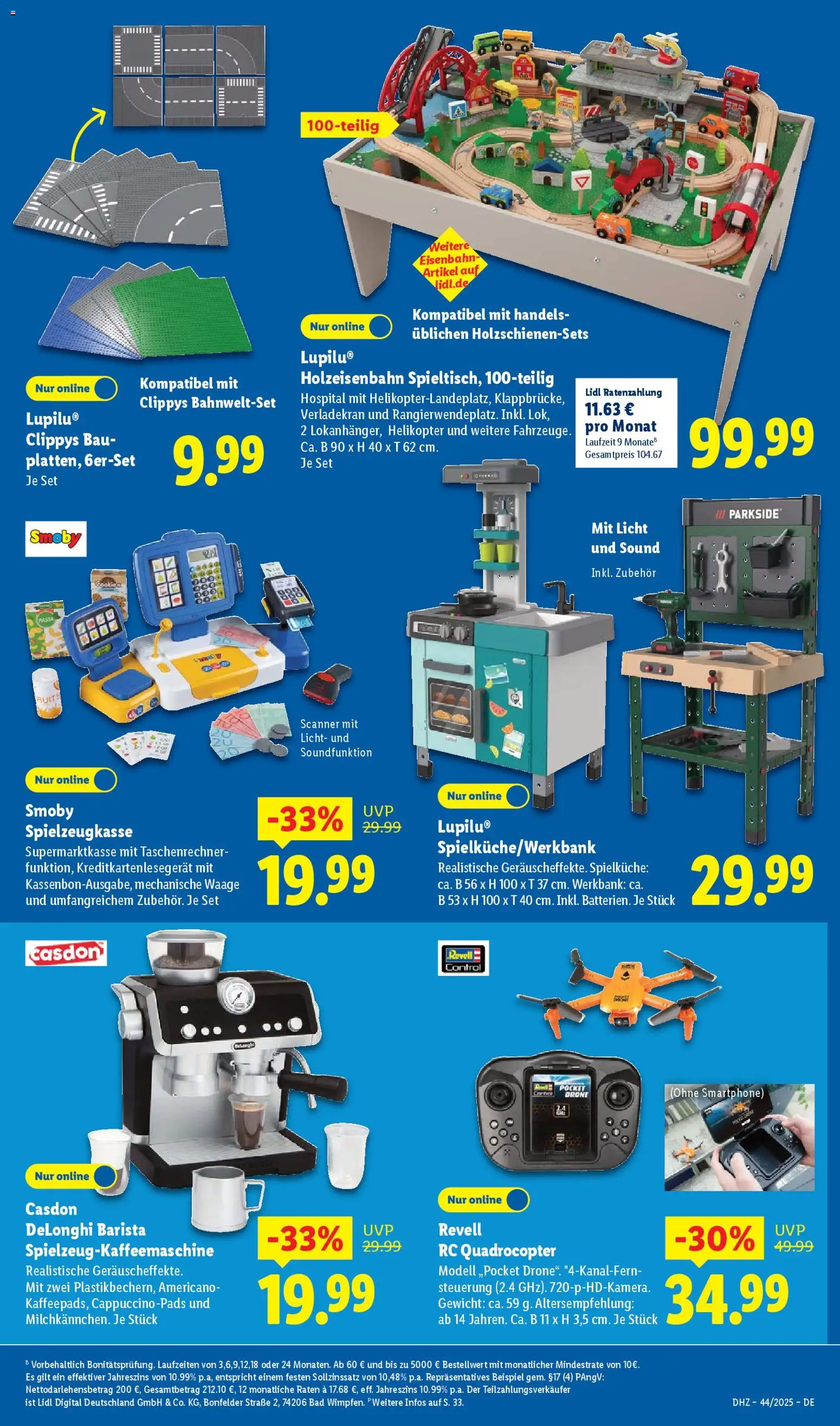 Lidl Prospekt Lüchow – gültig ab 27.10.2025 | Seite: 45 | Produkte: Taschenrechner, Gewicht, Pasta, Smartphone