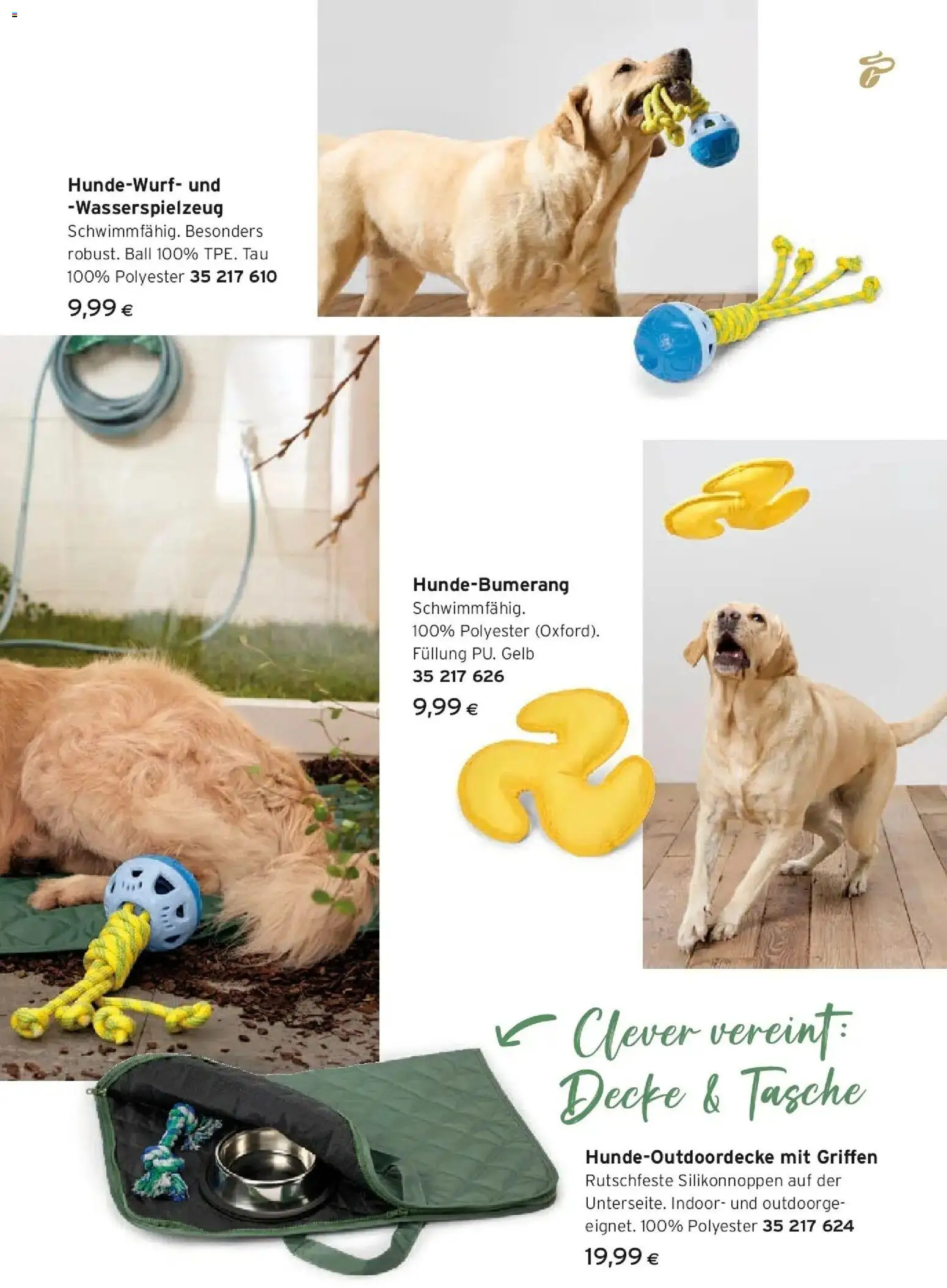 Tchibo Eduscho Tchibo Magazin gültig ab 01.04.2026 | Seite: 23 | Produkte: Tasche, Decke