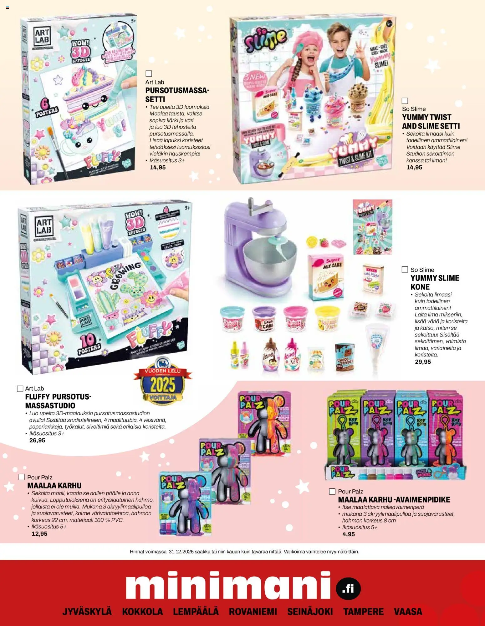 Minimani - Lelulehti 2025 – voimassa 12.11.2025 alkaen | Sivu: 20 | Tuotteet: Tee