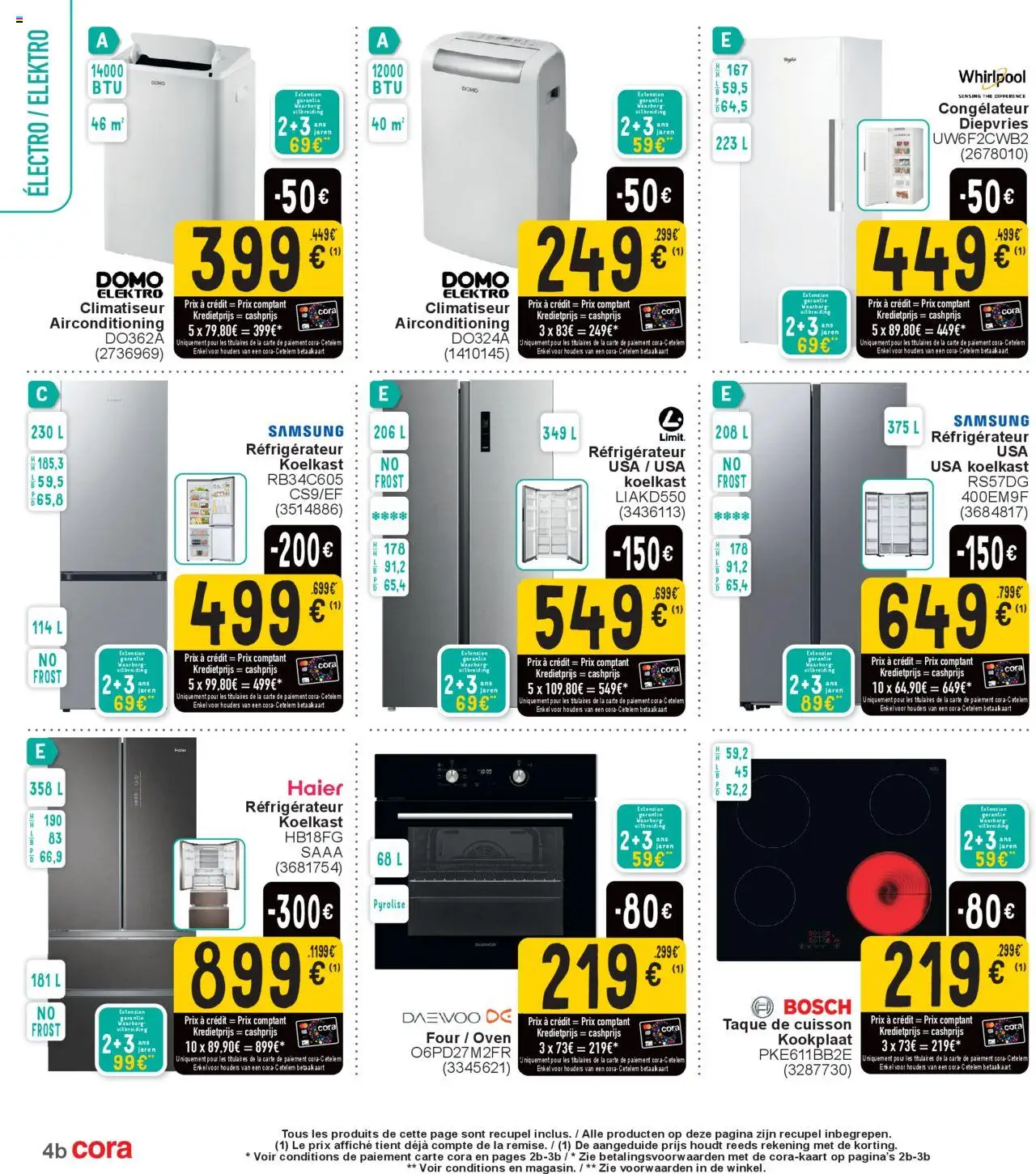  | Pagina: 4 | Producten: Oven, Kookplaat, Airconditioning, La