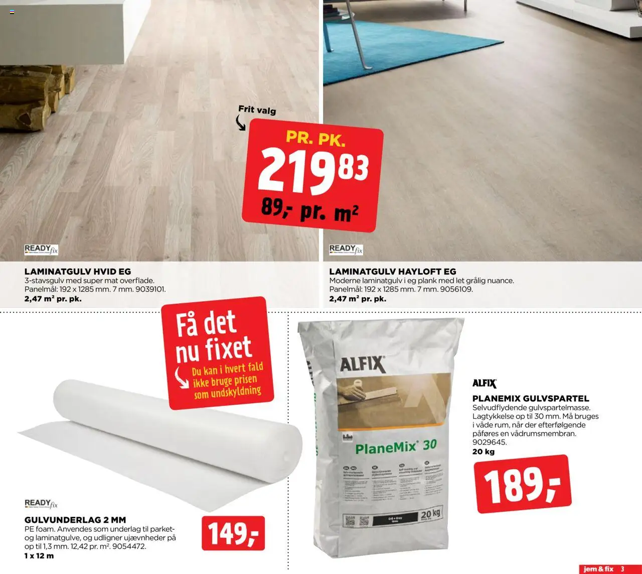 Jem & fix Tilbudsavis gyldig fra 06.07.2025 | Side: 3 | Produkter: Søm
