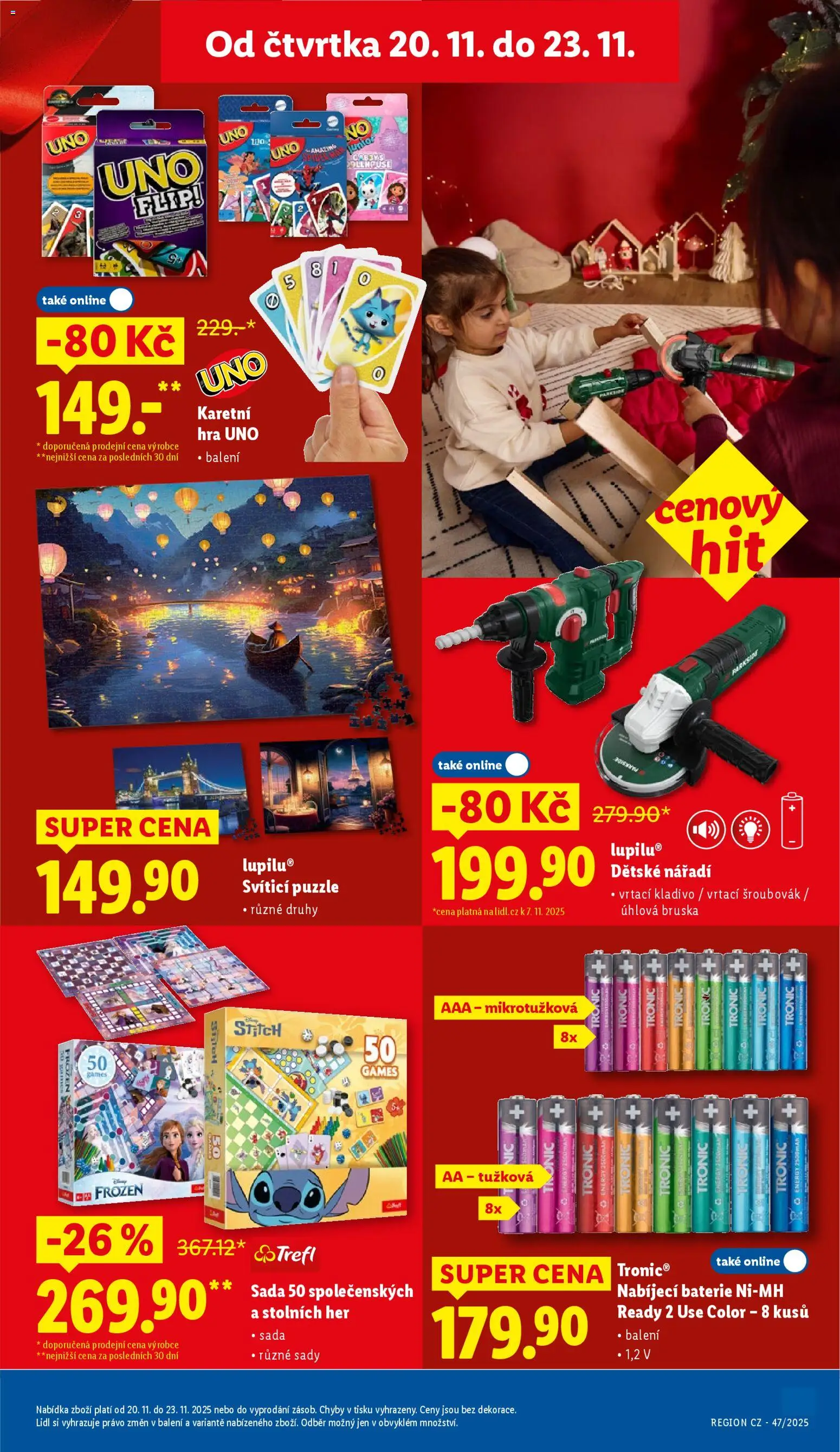 Lidl Black Friday od 20.11.2025 | Strana: 49 | Produkty: Šroubovák, Bruska, Hra, Nářadí