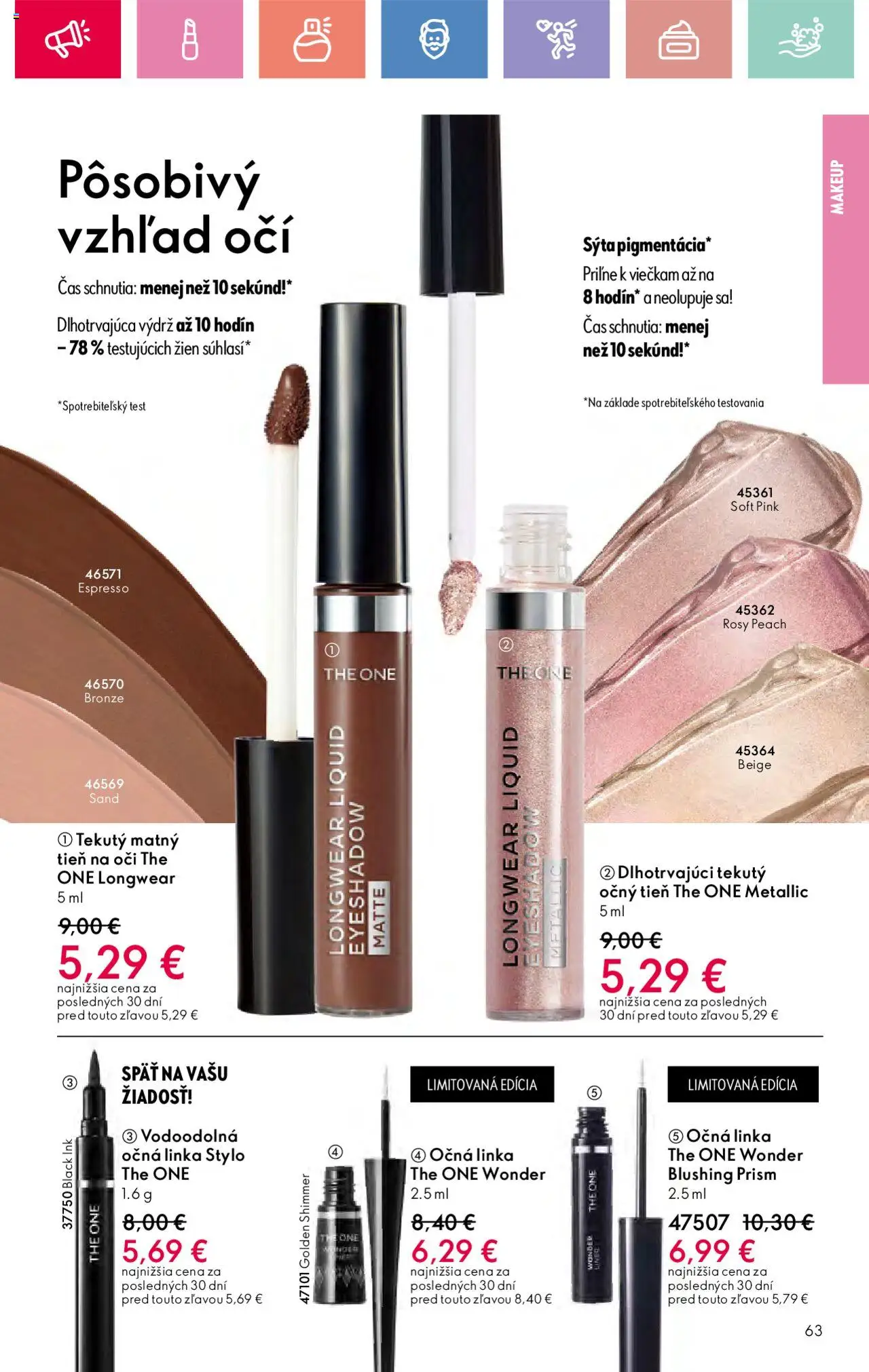 Katalóg Oriflame 12 2025 │ platný od 17.08.2025 | Strana: 63 | Produkty: Očná linka