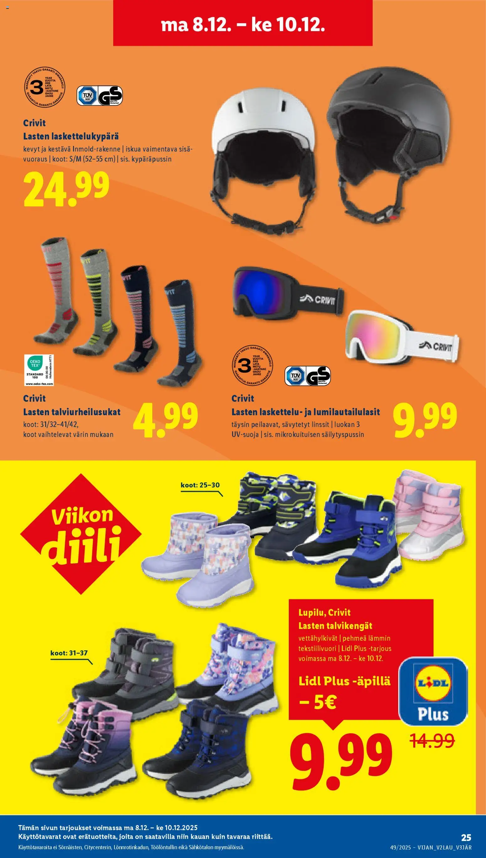 Lidl tarjoukset - Tampere – voimassa 04.12.2025 alkaen | Sivu: 29