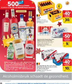 Carrefour folder week 1 - Voorbeeld van een folder van Carrefour, geldig van 26.12.2025 | Pagina: 26