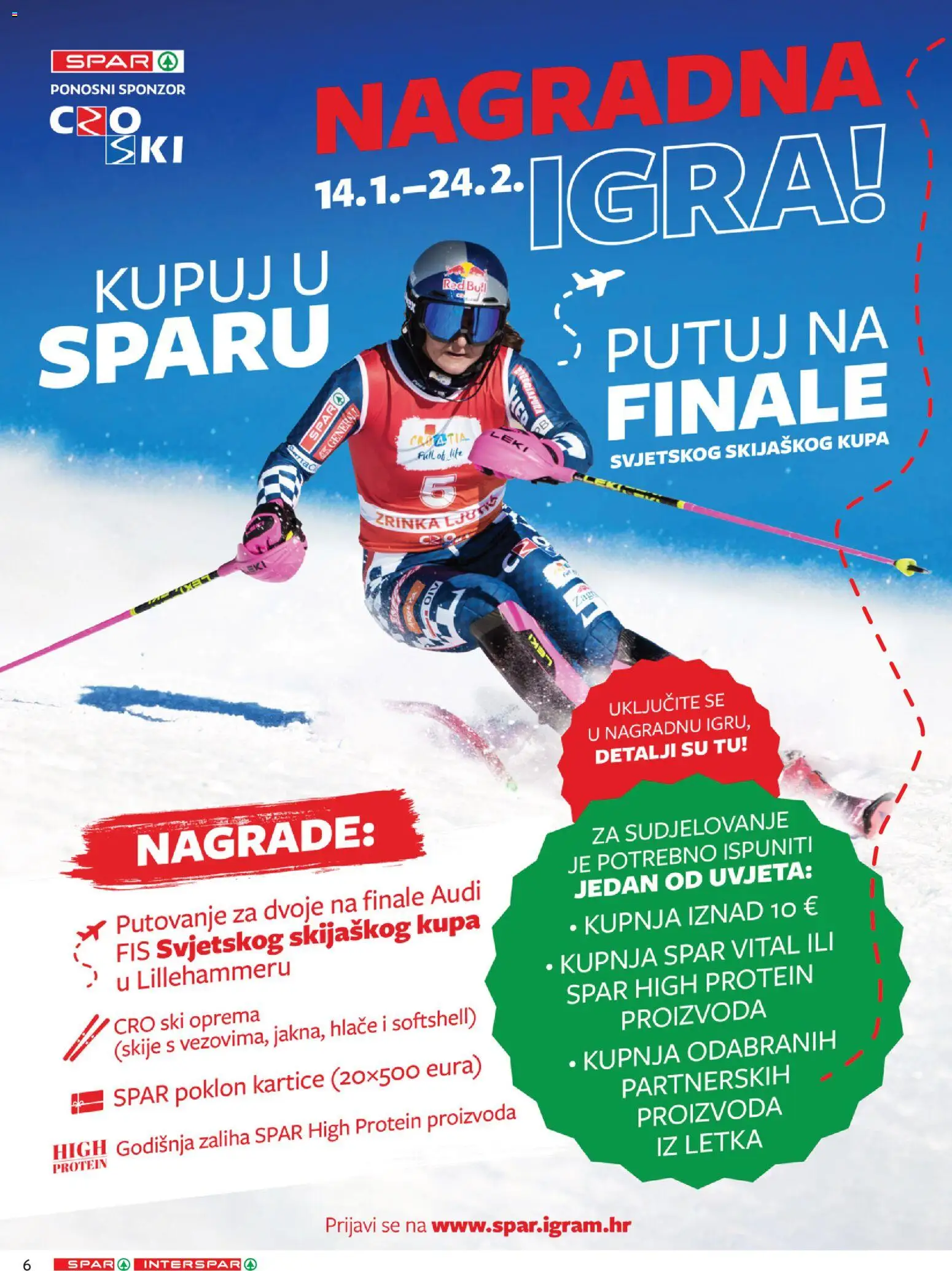 Spar katalog | vrijedi od 21.01.2026 | Stranica: 6 | Proizvodi: Skije, Hlače, Red Bull, Igra