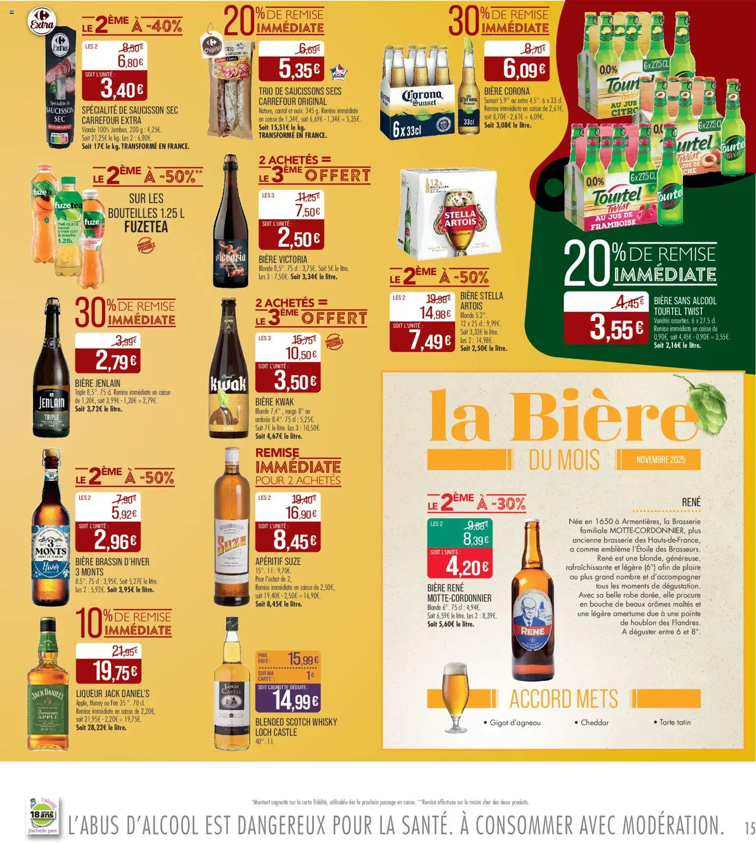 {H1} | Page: 15 | Produits: Whisky, Alcool, Menthe, Jus