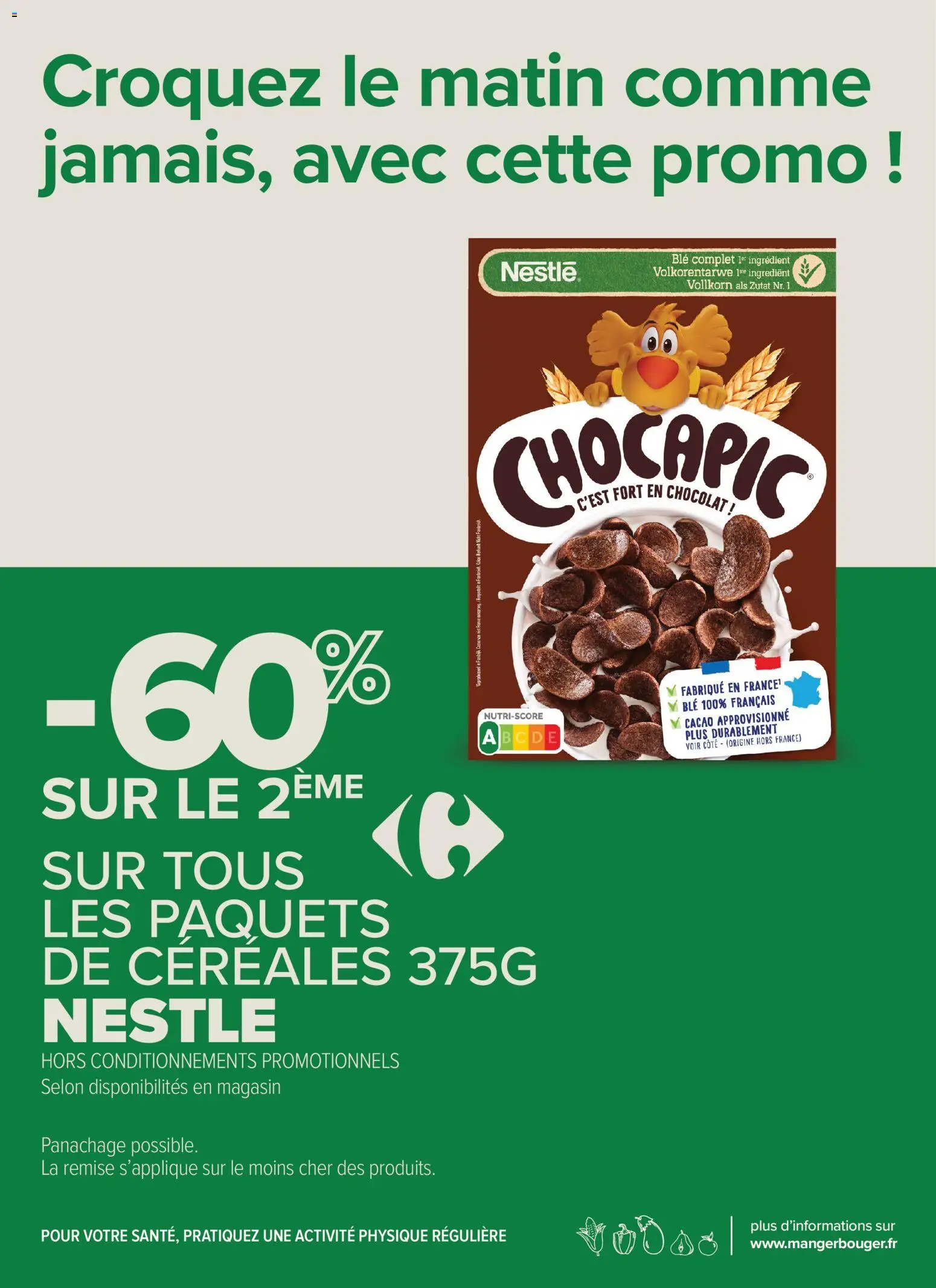 {H1} | Page: 14 | Produits: Chocapic, Céréales