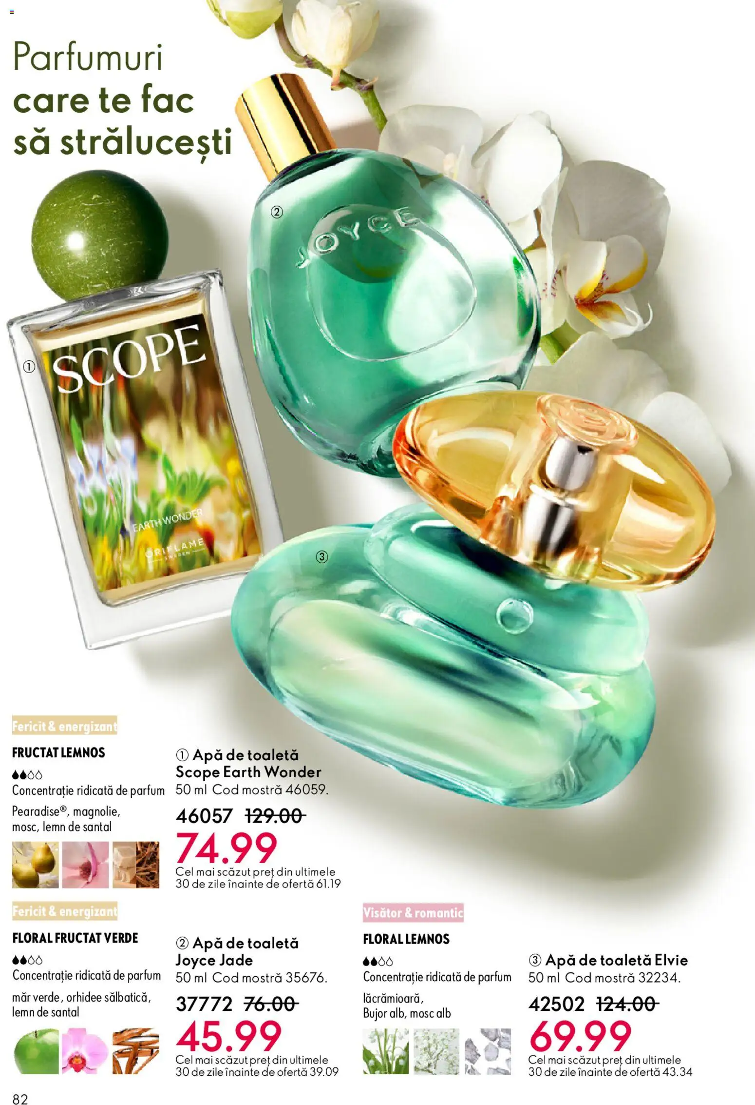 Noul catalog Oriflame – valabil de la 11.02.2026 | Pagină: 82 | Produse: Orhidee, Toaletă, Parfum, Apă