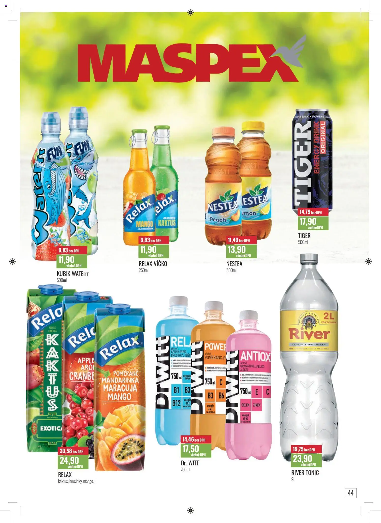 Ratio leták od 01.01.2026 | Strana: 45 | Produkty: Maracuja, Nestea, Apple, Energy drink