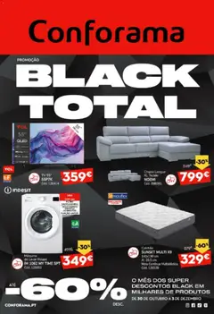 Pré-visualização Conforama Black Friday válido de 30.10.2025