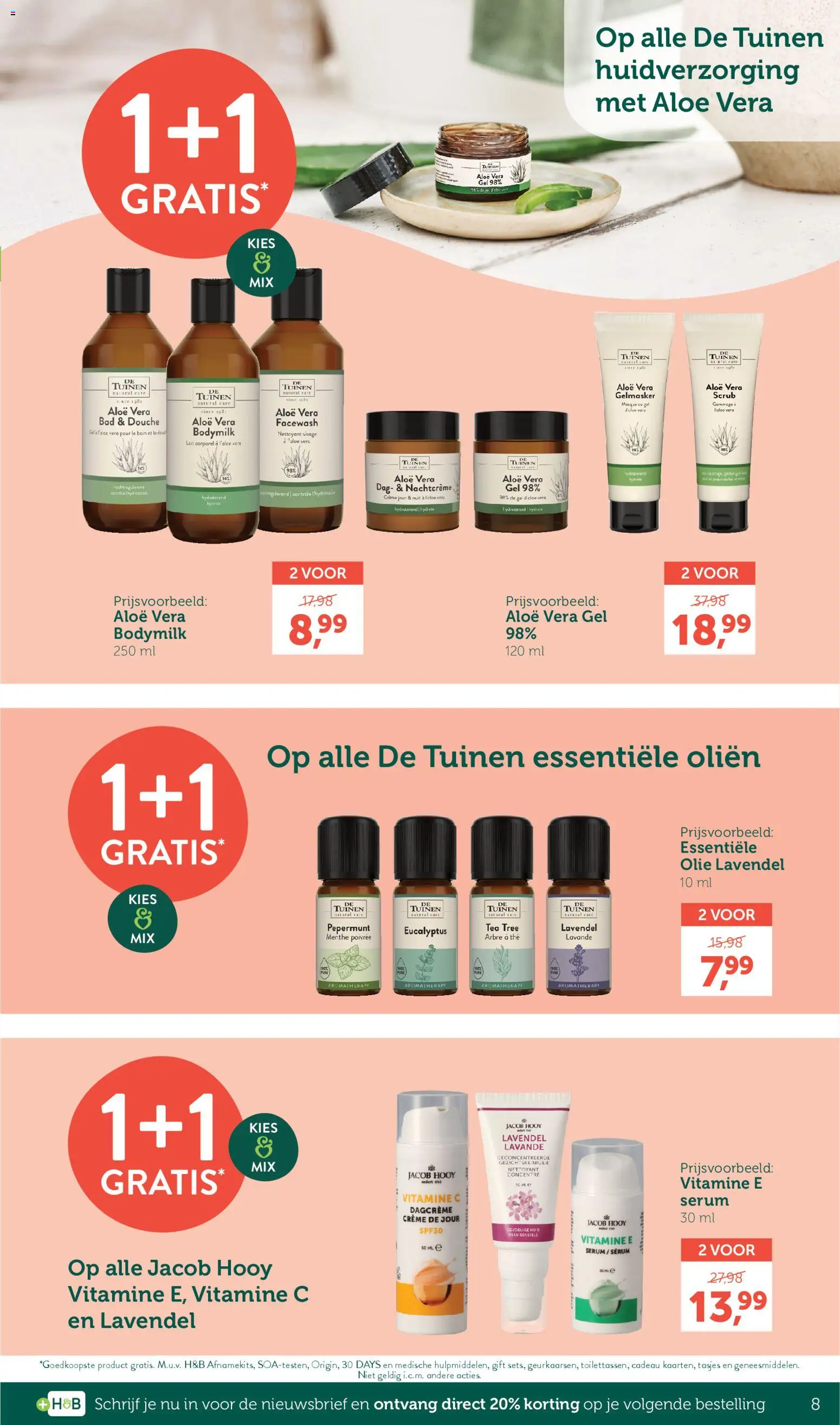{H1} | Pagina: 8 | Producten: Pepermunt, Douche, Vitamine C, Olie