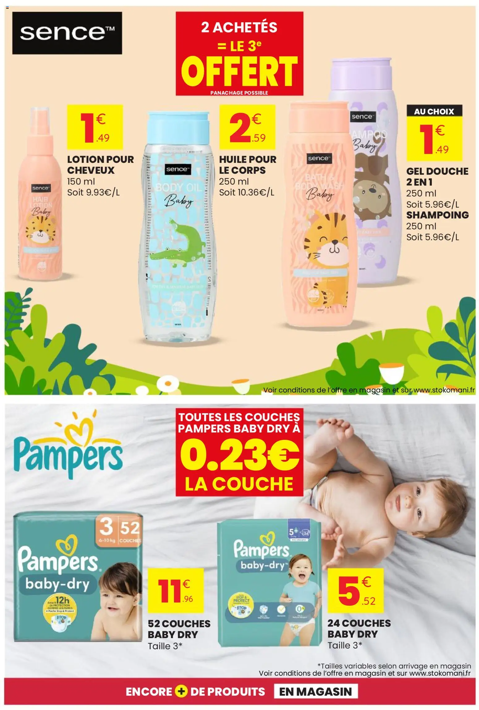 {H1} | Page: 20 | Produits: Body, Couches, Couches pampers baby, Douche