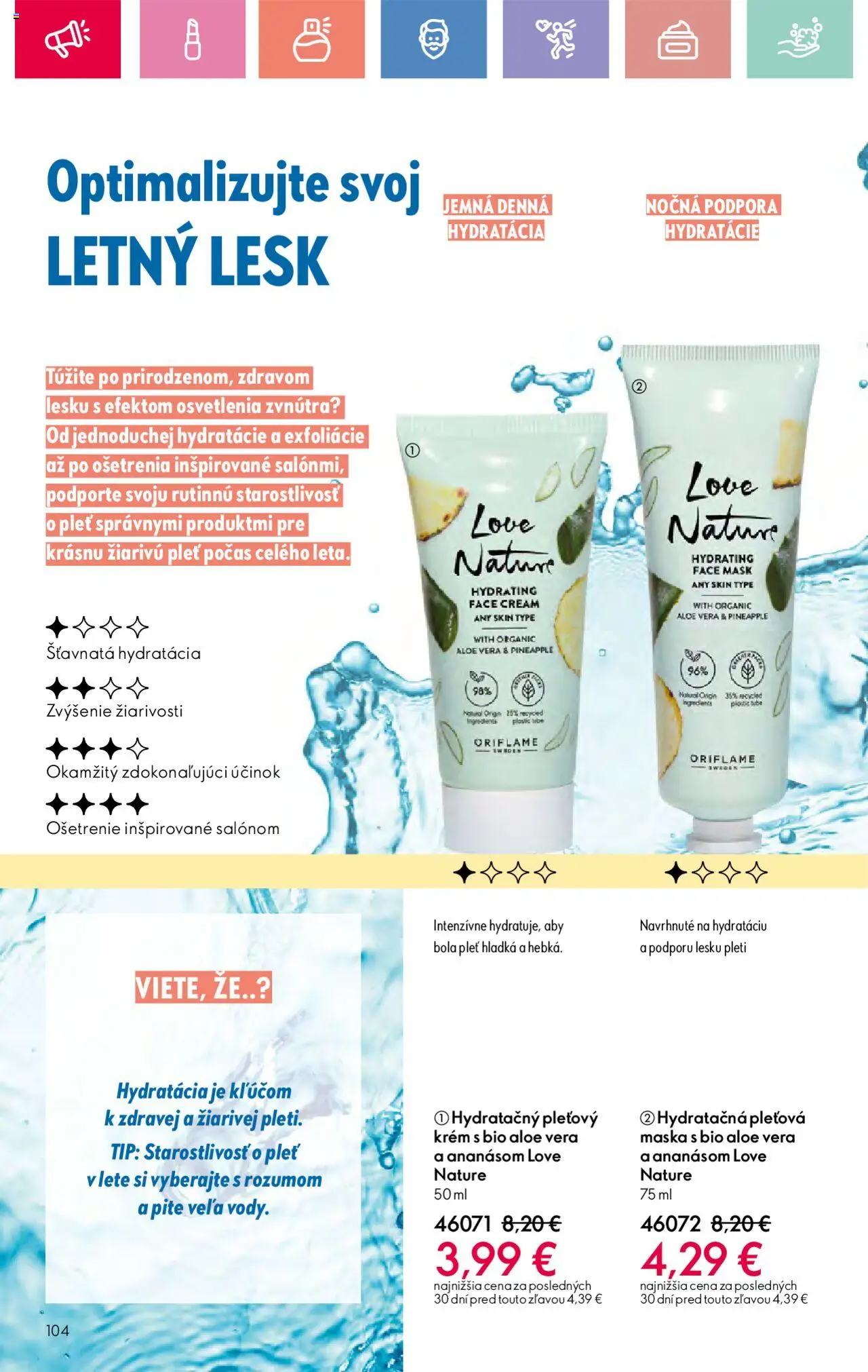 Katalóg Oriflame 10 2025 │ platný od 06.07.2025 | Strana: 104 | Produkty: Maska, Krém