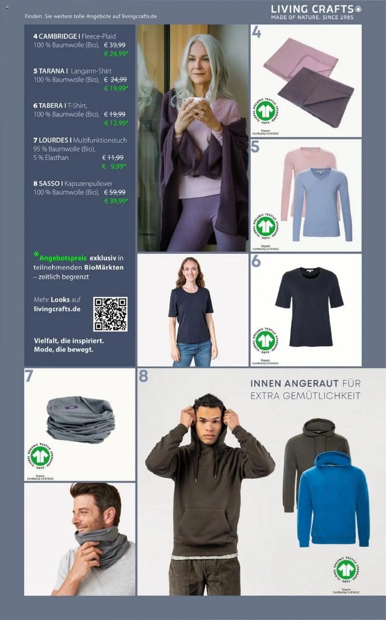 Denns BioMarkt Angebote – gültig ab 24.09.2025 | Seite: 13 | Produkte: Langarmshirt, Kapuzenpullover