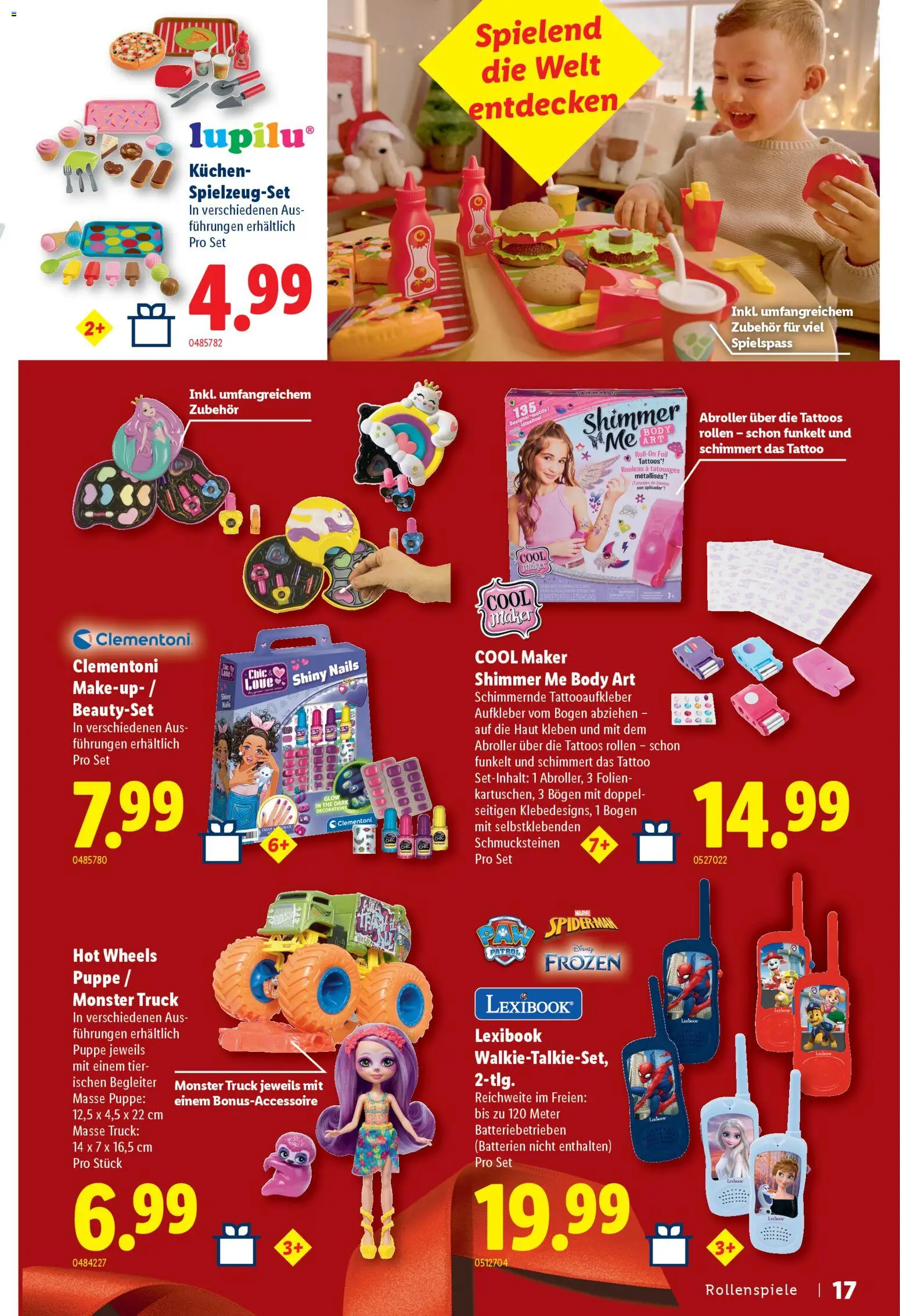 Lidl Aktionen Spielwarenmagazin – gültig ab 30.10.2025 | Seite: 17
