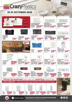 Crazy Plastics specials catalogue – valid from 01.10.2025