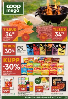 Forhåndsvisning av Coop Mega kundeavis gyldig fra 21.07.2025