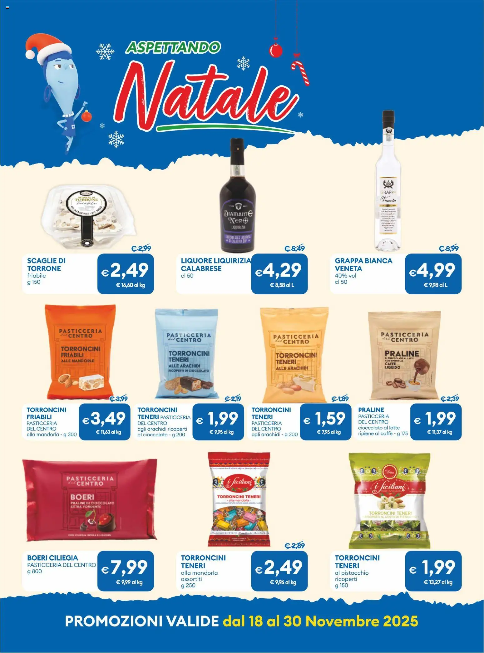 Volantino MD Discount del 18.11.2025 | Pagina: 16 | Prodotti: Caffè, Cioccolato, Liquore, Grappa