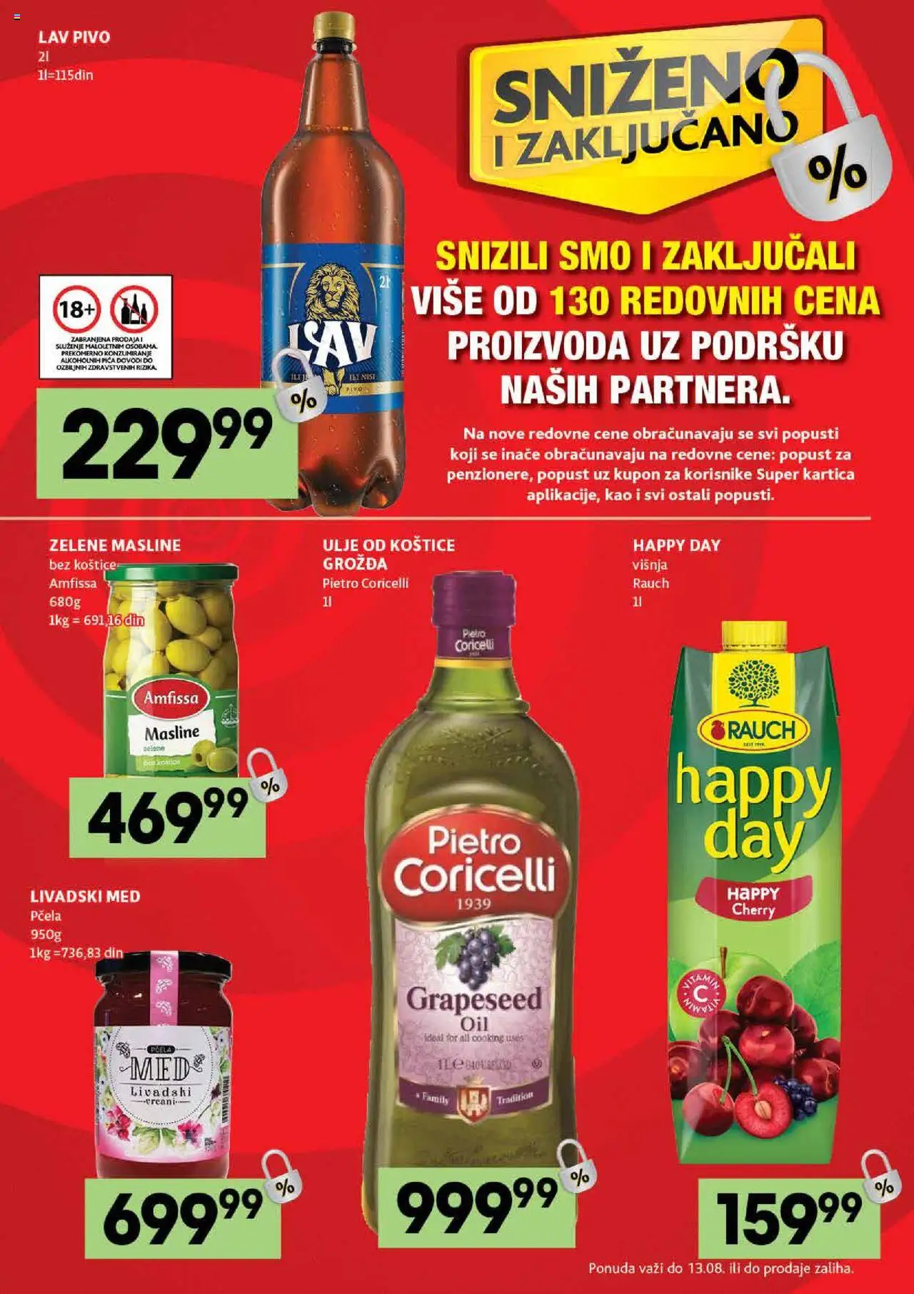 Idea katalog - važi od 24.07.2025 | Strana: 45 | Proizvode: Ulje, Pica, Med, Pivo