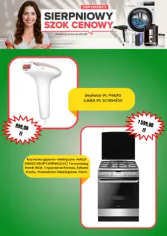 Neonet promocje od 31.07.2025 | Strona: 6 | Produkty: Top, Kuchenka, Depilator