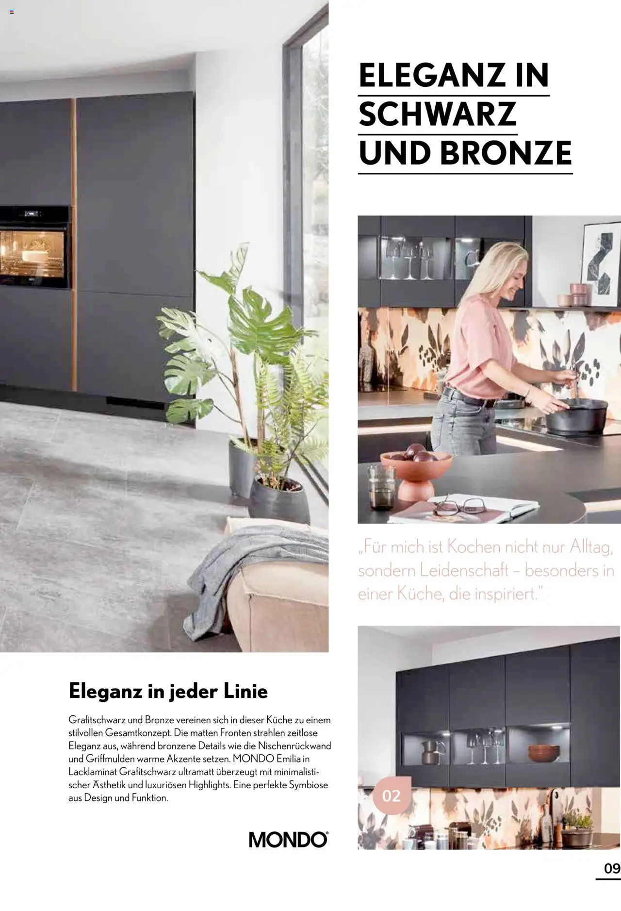 Ostermann Mondo Küchenmagazin – gültig ab 26.05.2025 | Seite: 9 | Produkte: Küche