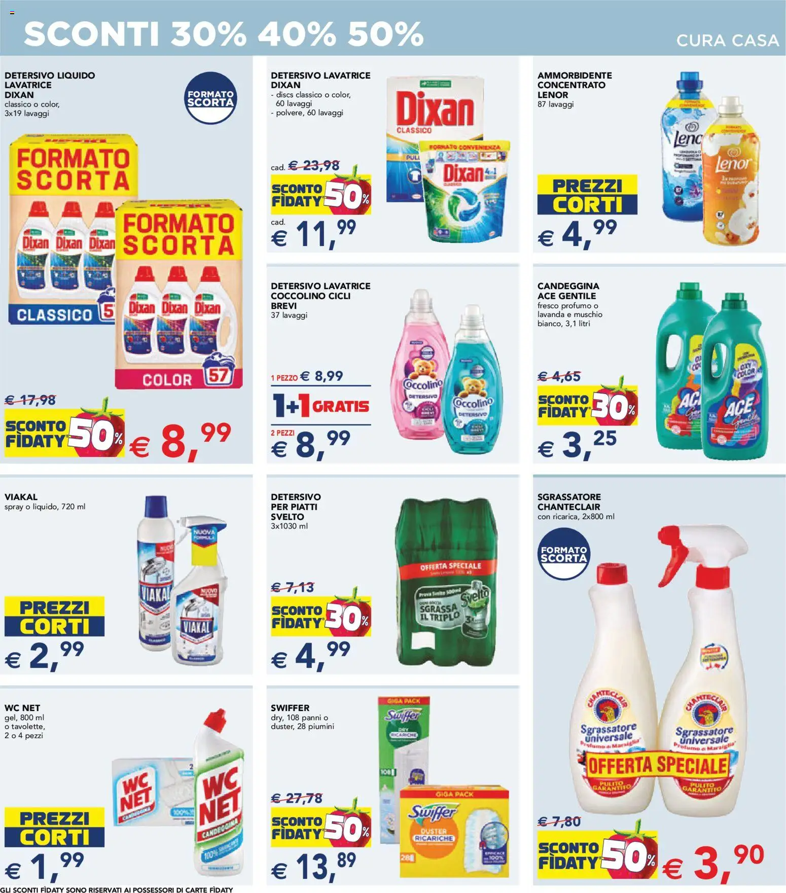 Volantino Esselunga S del 23.04.2026 | Pagina: 18 | Prodotti: Ammorbidente, Sgrassatore, WC, Profumo