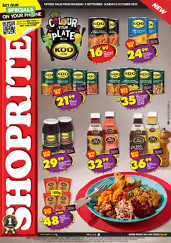 Shoprite specials catalogue – valid from 08.09.2025