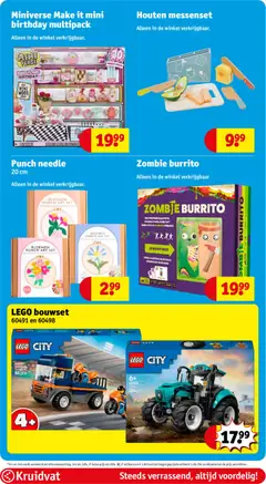 Kruidvat - Folder week 3 - Voorbeeld van een folder van Kruidvat, geldig van 13.01.2026 | Pagina: 79 | Producten: Kan, Messenset, Burrito, Bloemen