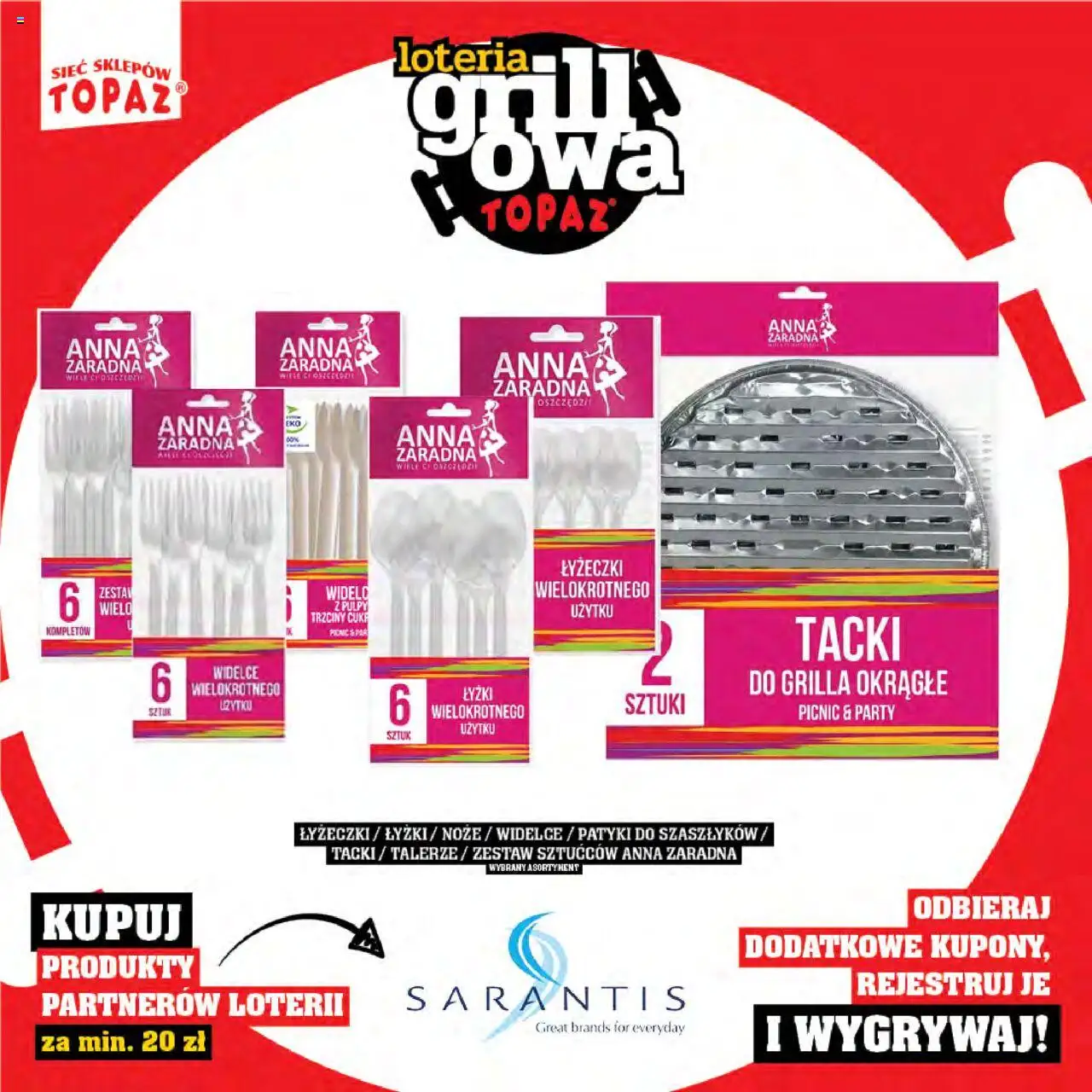 Topaz Gazetka - Katalog produktów Loteria Grillowa od 25.04.2025 | Strona: 86 | Produkty: Papier toaletowy, Aloes, Ręcznik papierowy