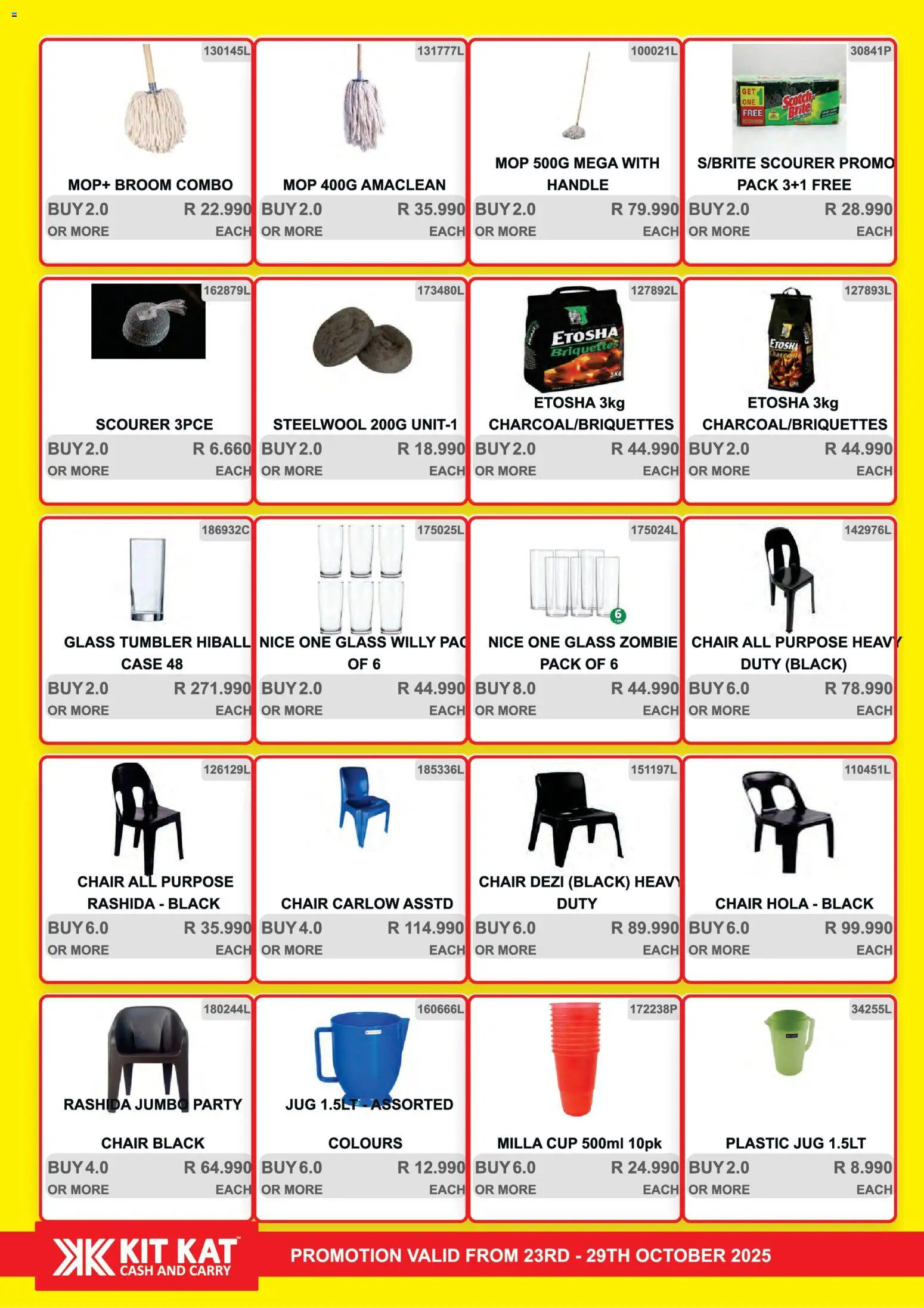 New KIT KAT Cash & Carry catalogue – valid from 23.10.2025 | Page: 33 | Products: Case, Chair, Broom, Mop