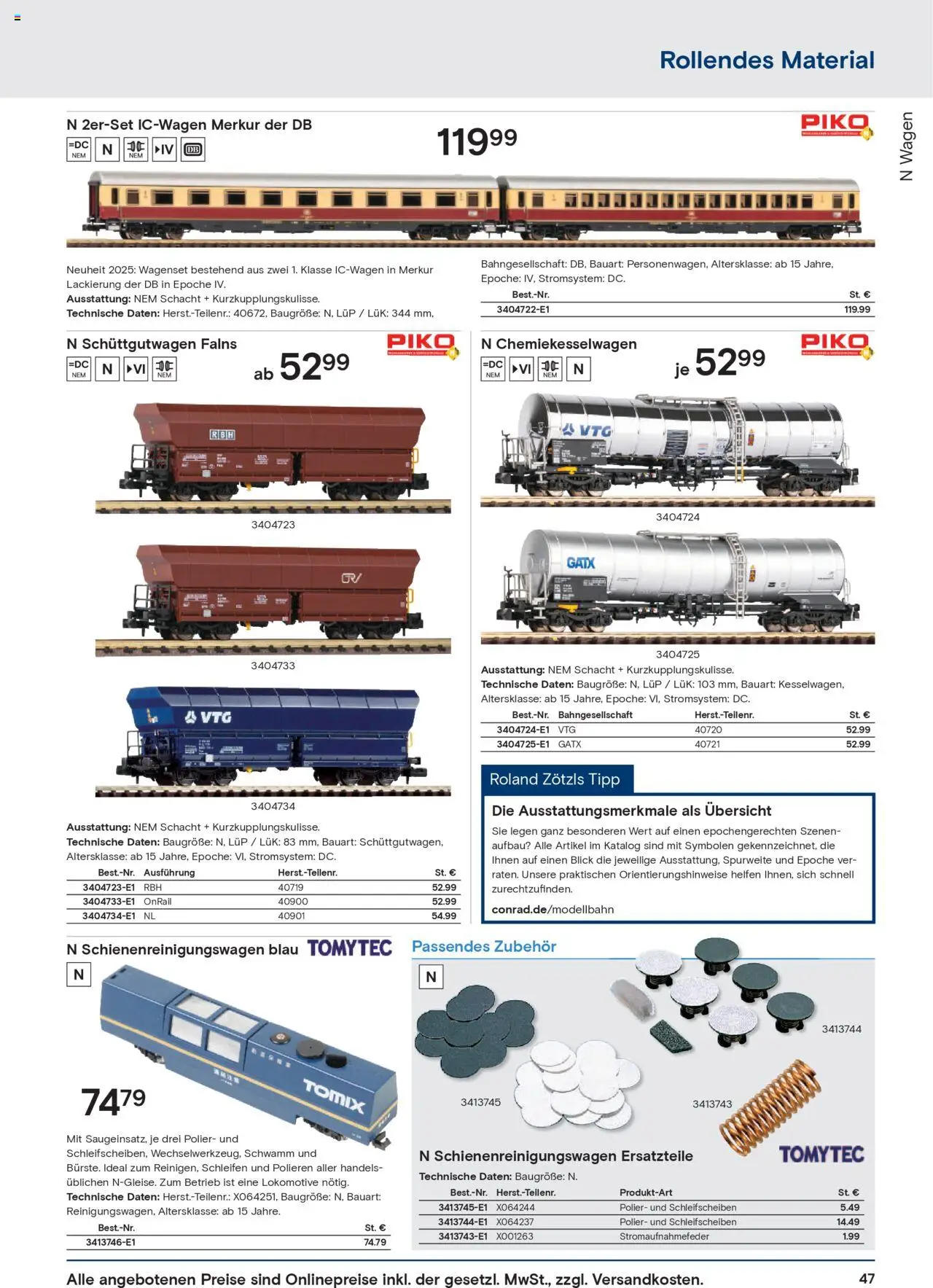 Conrad  Modellbahn Katalog - gültig ab dem 25.08.2025 | Seite: 49 | Produkte: BH