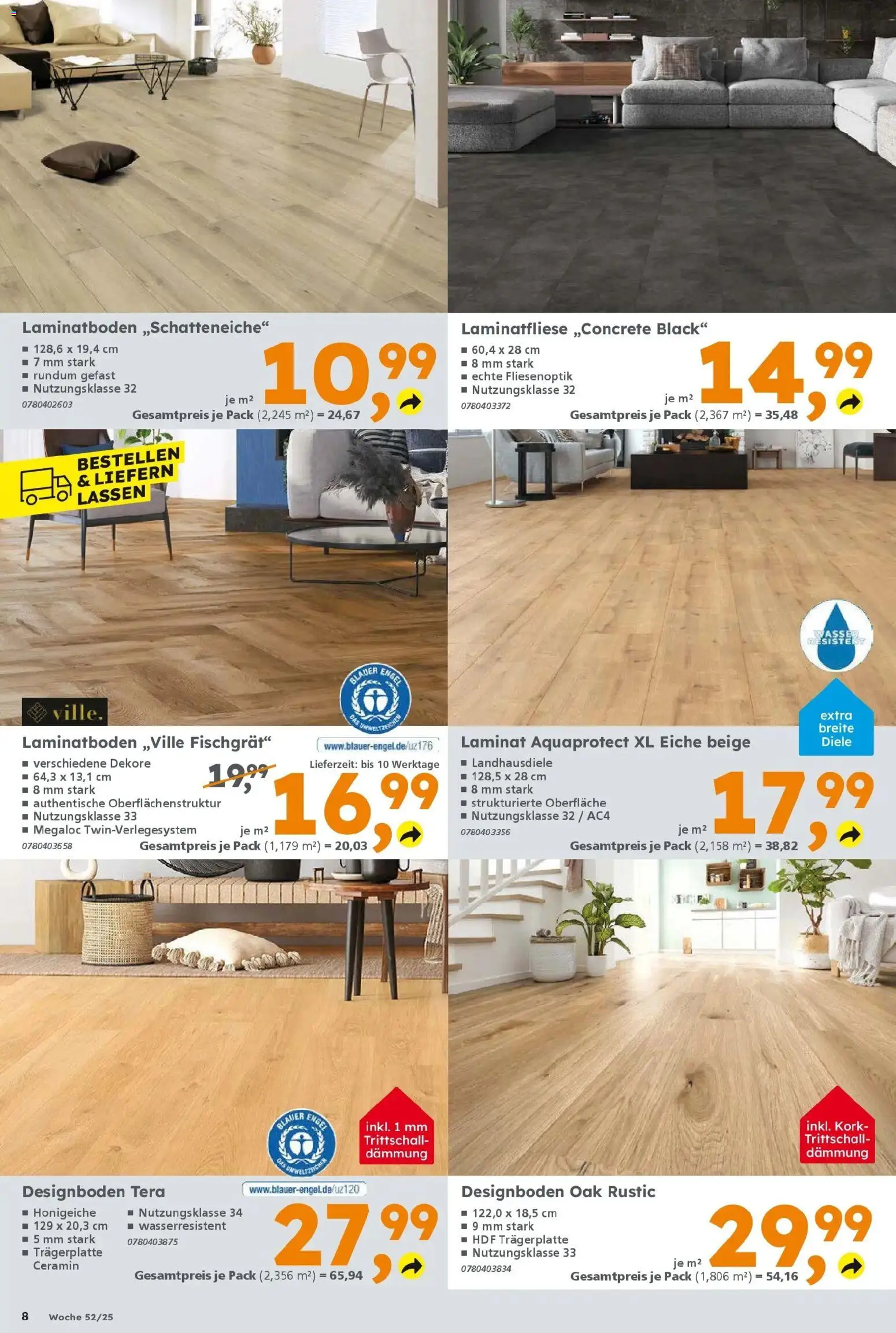 Globus Baumarkt prospekt Göttingen	 – gültig ab 22.12.2025 | Seite: 8