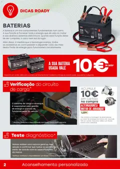 Pré-visualização Roady - folheto válido de 30.10.2025 | Página: 2 | Produtos: Bateria