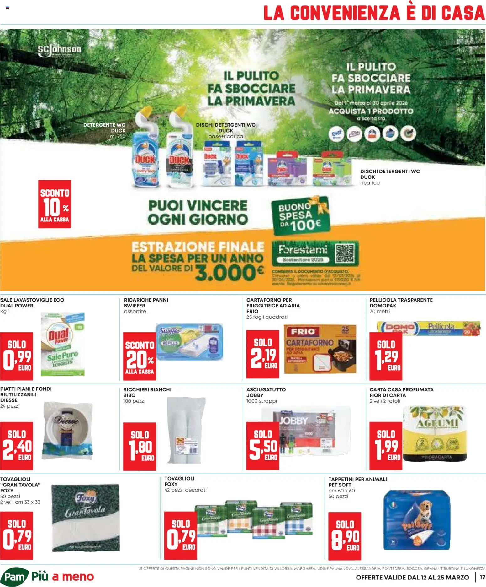 Volantino Panorama del 12.03.2026 | Pagina: 17 | Prodotti: Friggitrice ad aria, Detergente, Sale, Agrumi