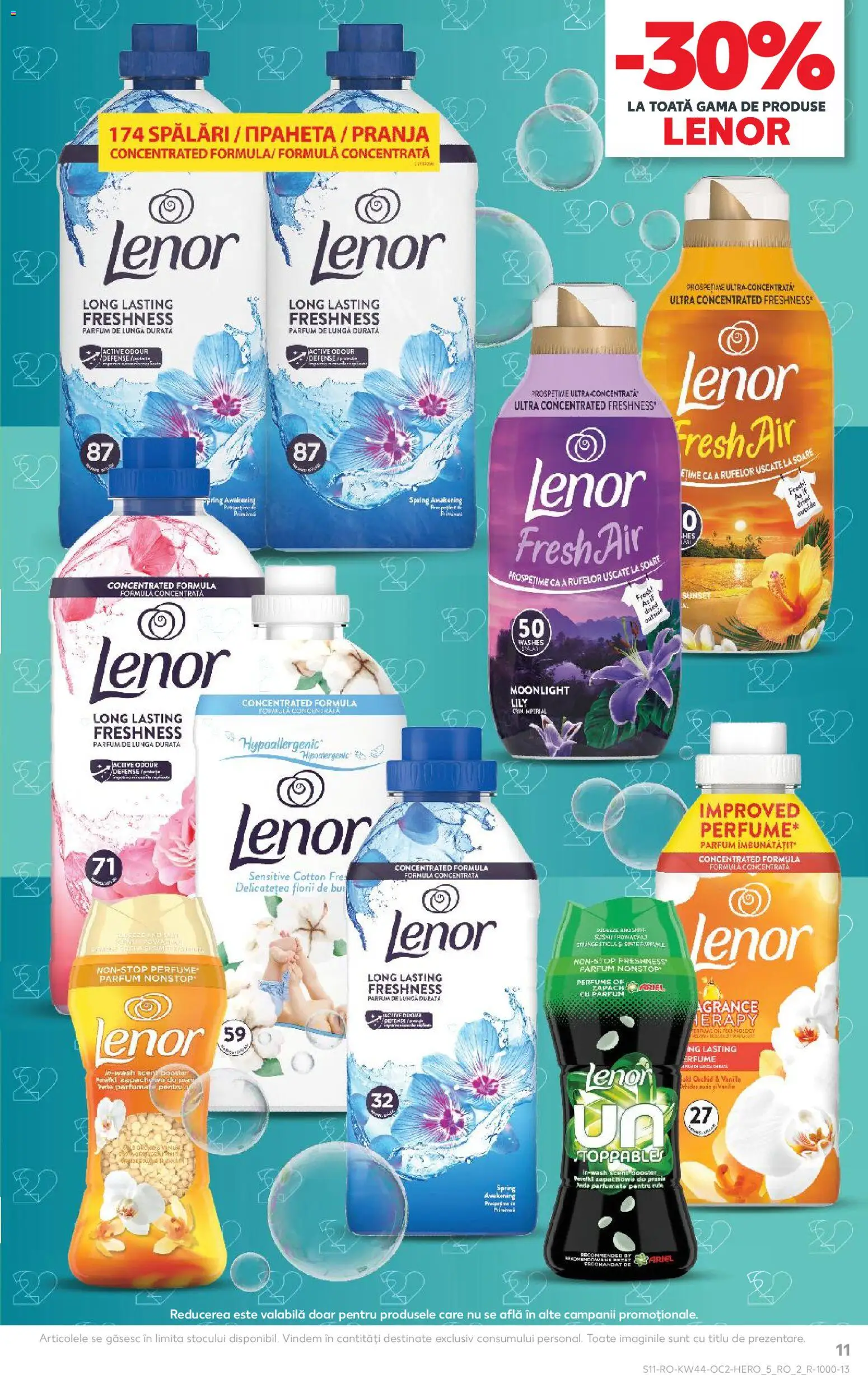 Noul catalog Kaufland – valabil de la 29.10.2025 | Pagină: 11 | Produse: Akrilik boya, Parfum, Önlük