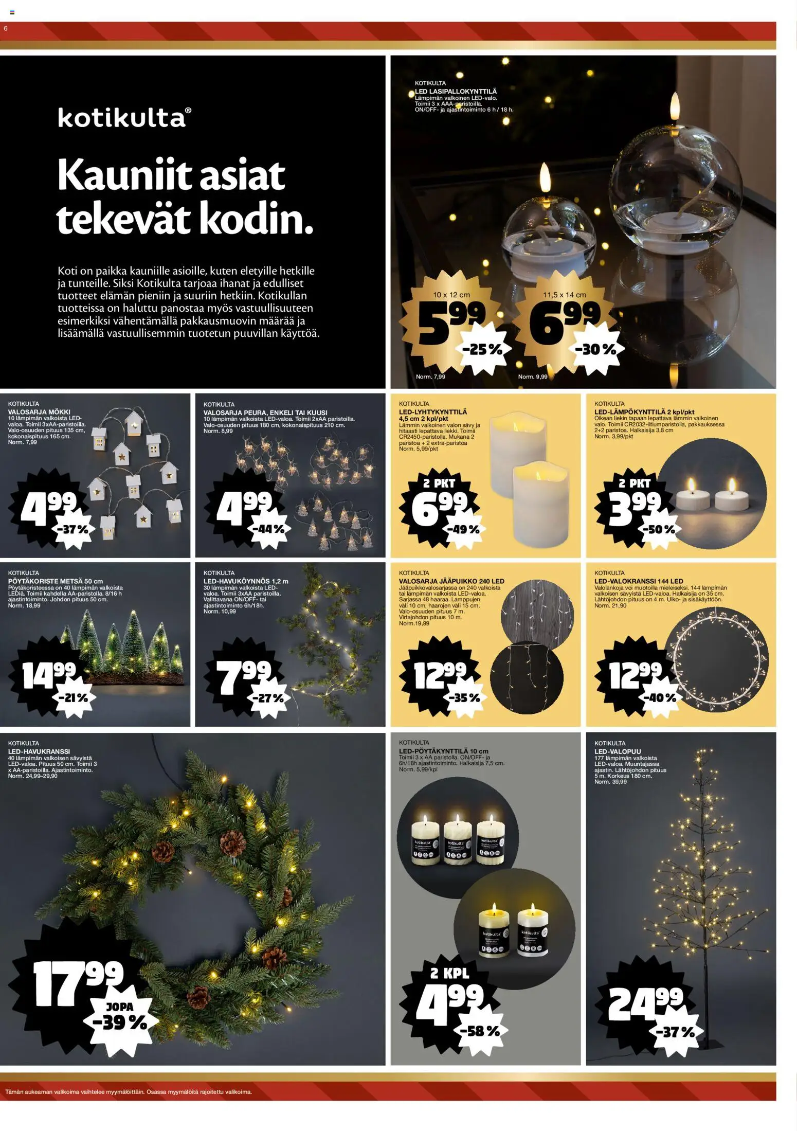 Tokmanni tarjoukset – voimassa 08.12.2025 alkaen | Sivu: 6 | Tuotteet: Voi