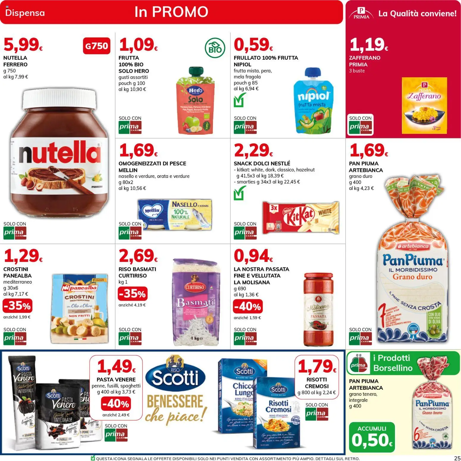 Volantino Basko del 07.04.2026 | Pagina: 25 | Prodotti: Pane, Orata, Nasello, Olio di Oliva