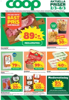 Coop erbjudanden - Förhandsvisning av reklamblad från butik Coop aktuell från 02.03.2026