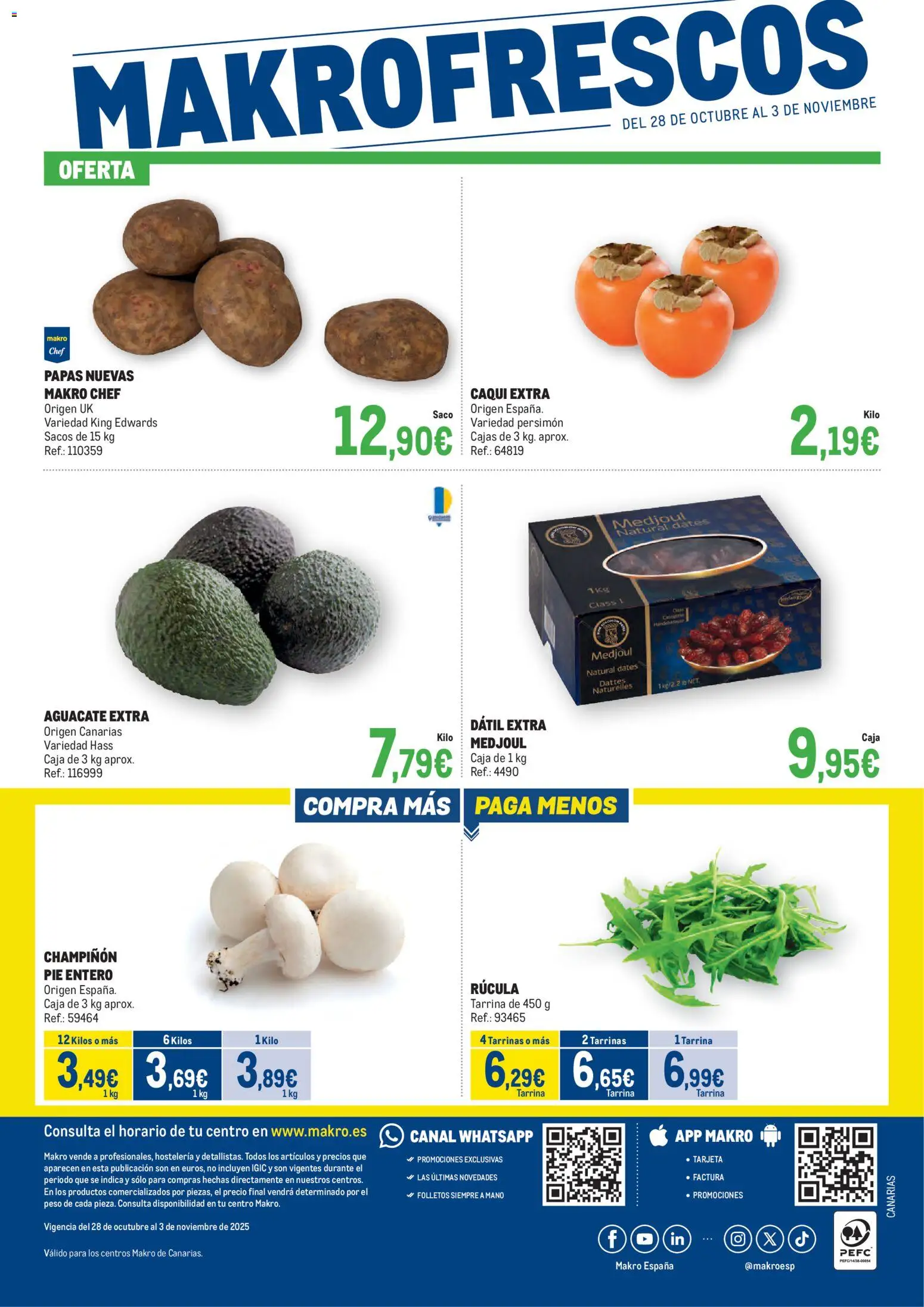 Makro - España Ofertas - Fresco │ válido desde el 28.10.2025 | Página: 2 | Productos: Peso, Caja