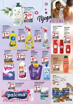 Katalog Bakmaz - Pregled kataloga iz trgovine Bakmaz, vrijedi od 21.01.2026 | Stranica: 7 | Proizvodi: Omekšivač, Deterdžent za pranje posuđa, Toaletni papir, L'Angelica